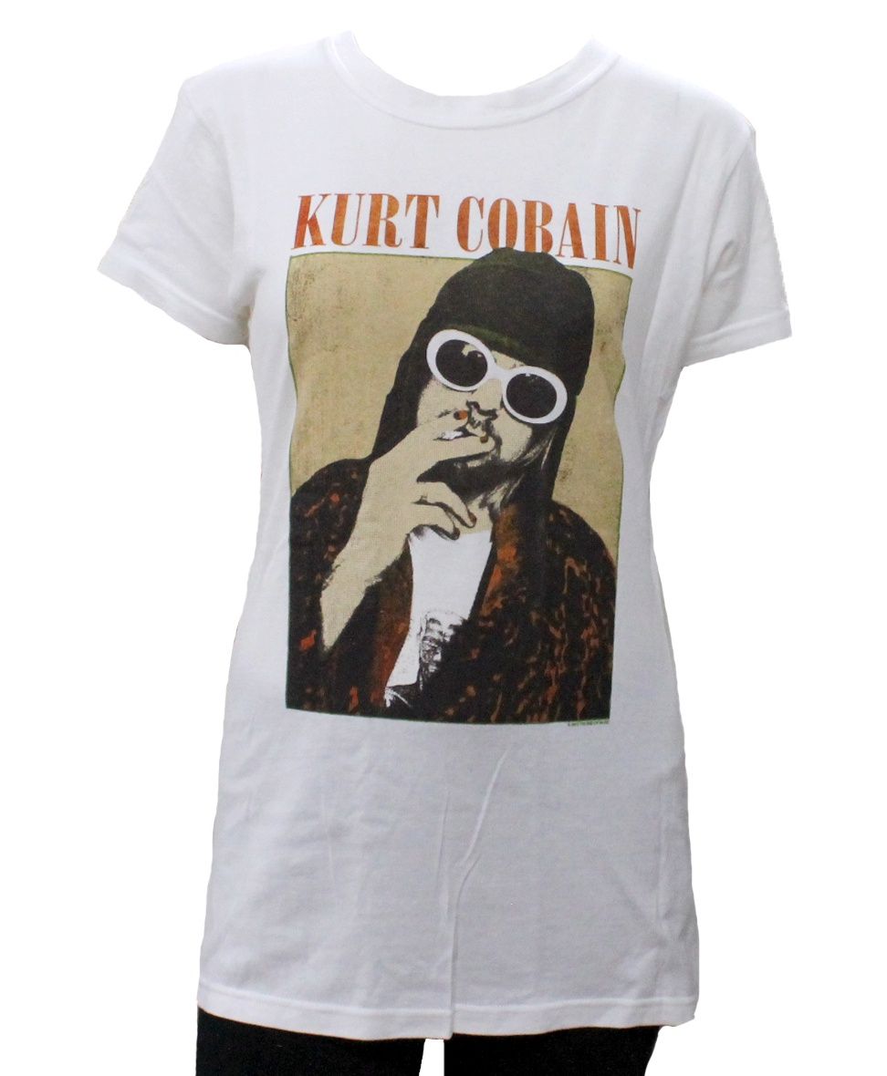 Nirvana Kurt Cobain Glasses Women's-White