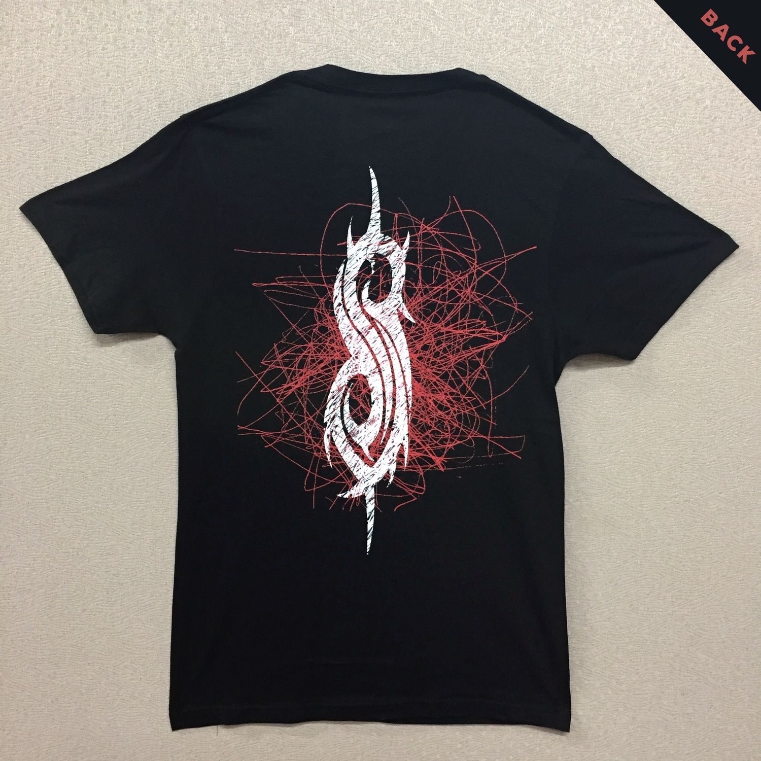 Slipknot Logo Red and White