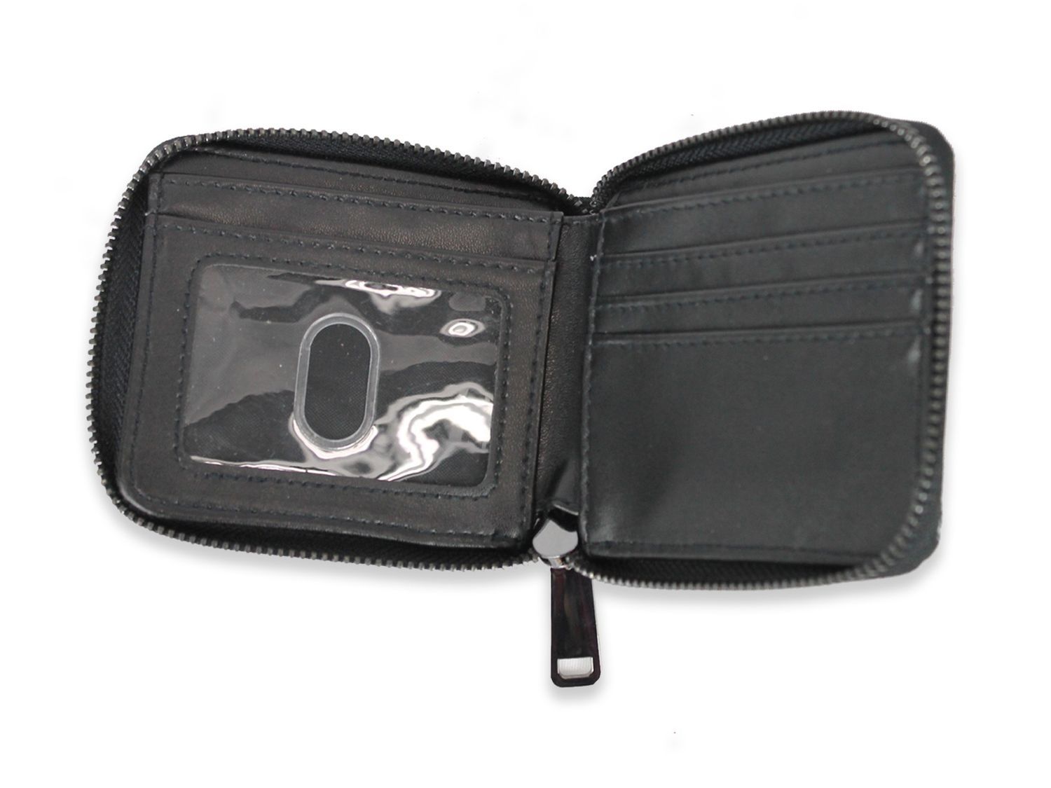 Motley Crue Pentagram Zip Wallet