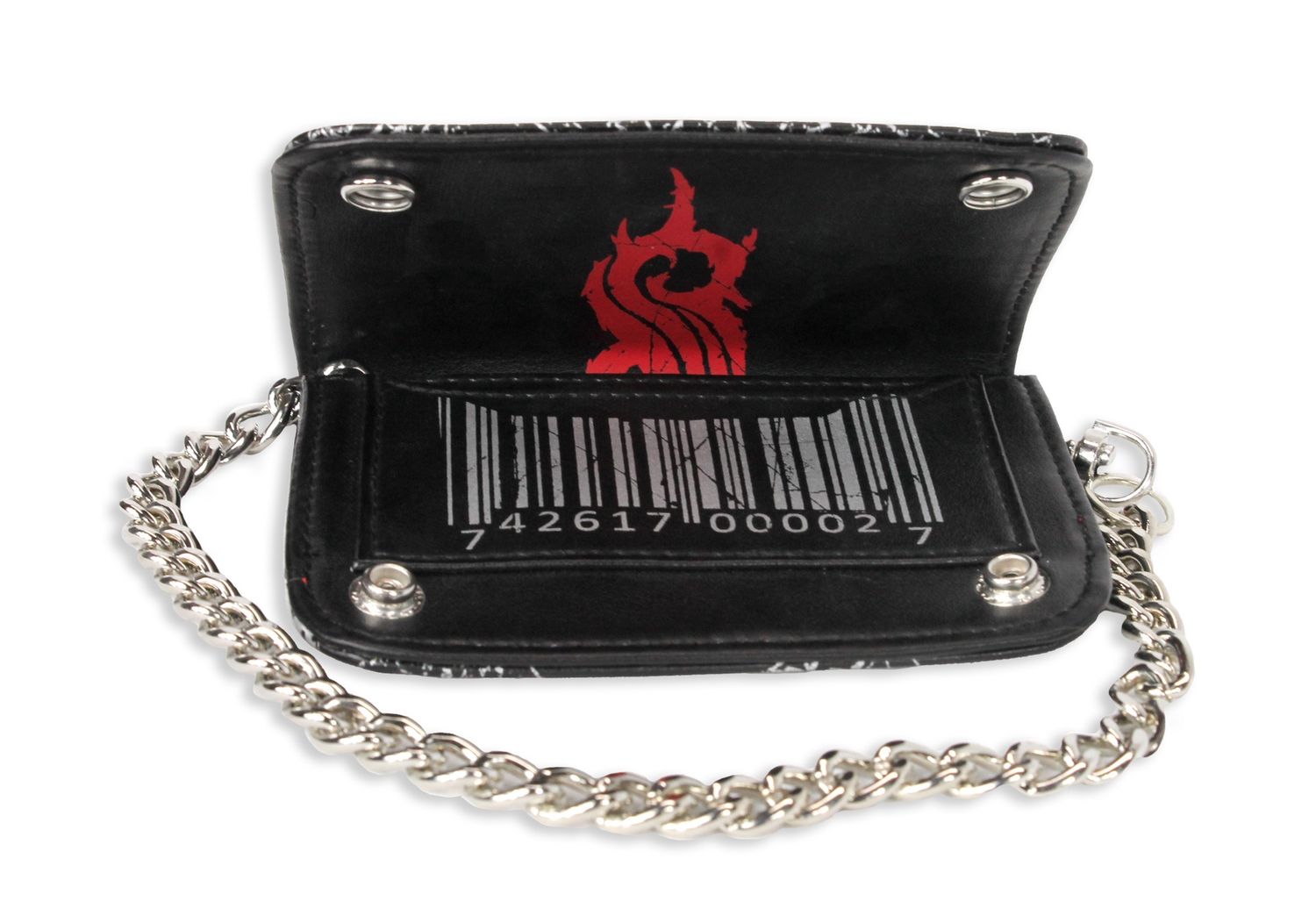 Slipknot Star Pattern Chain Wallet