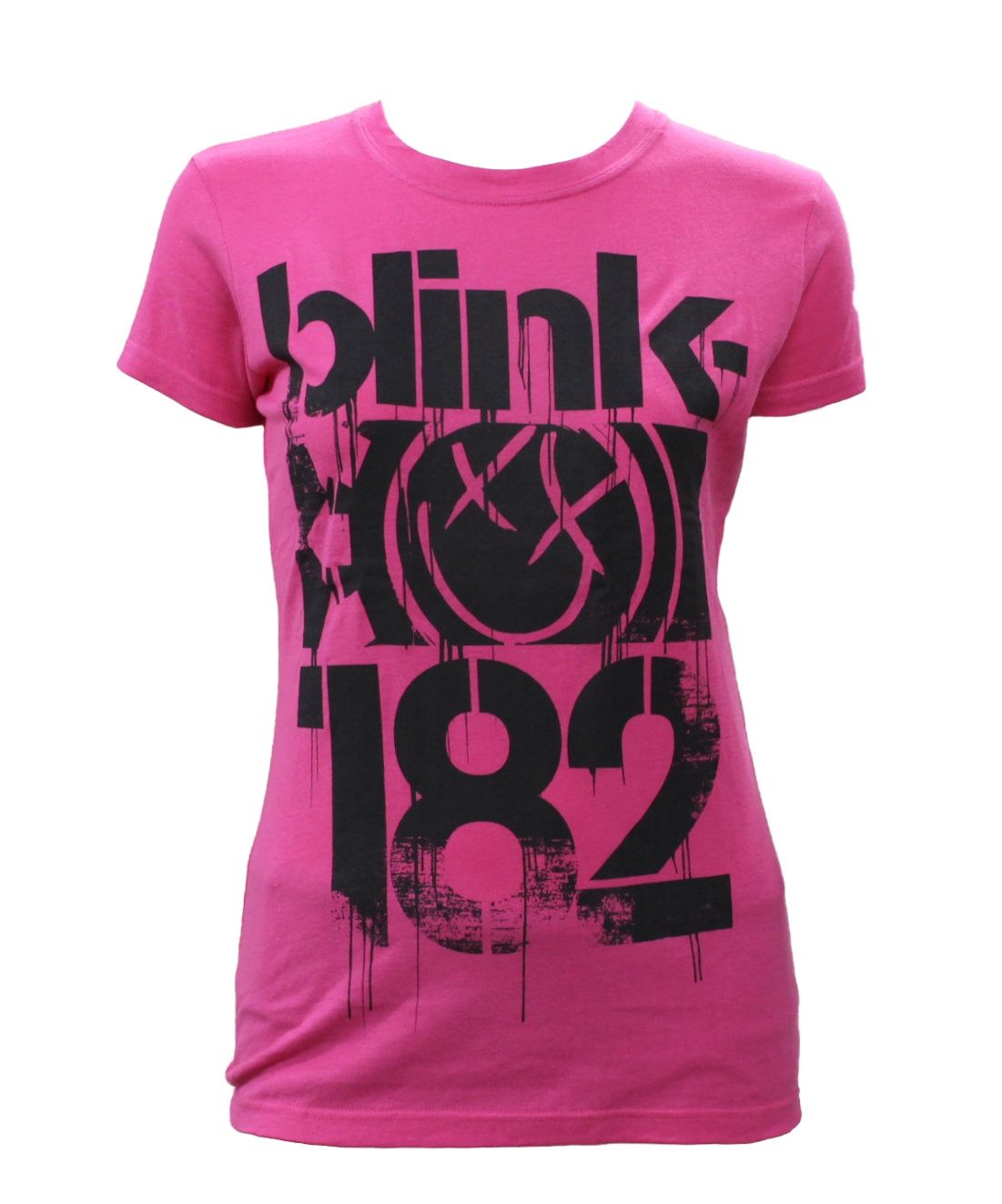 Blink 182 Logo Women's-Pink
