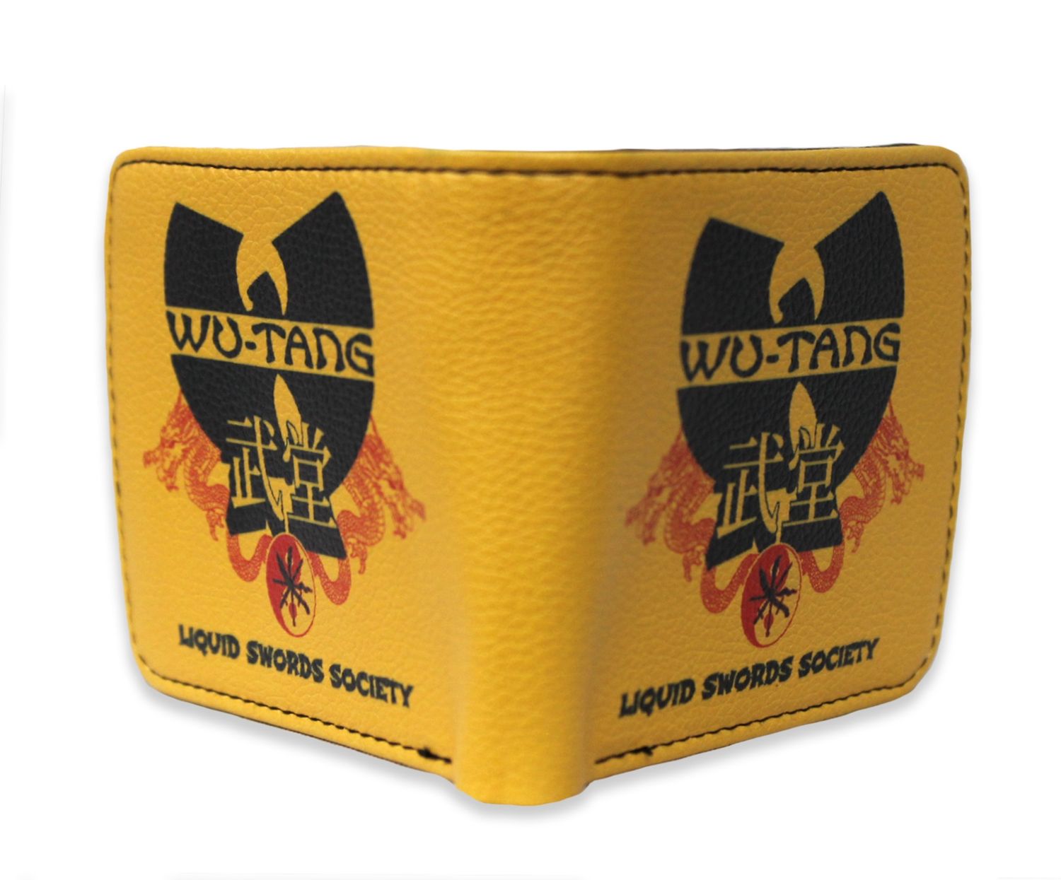 Wu-Tang Clan Liquid Swords Society Yellow Flip Wallet
