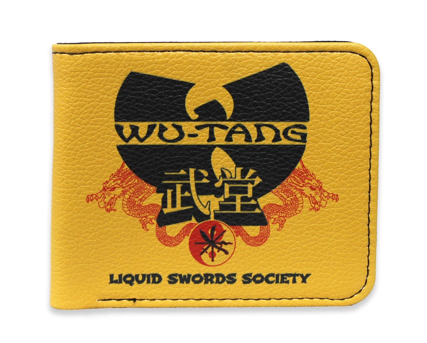 Wu-Tang Clan Liquid Swords Society Yellow Flip Wallet