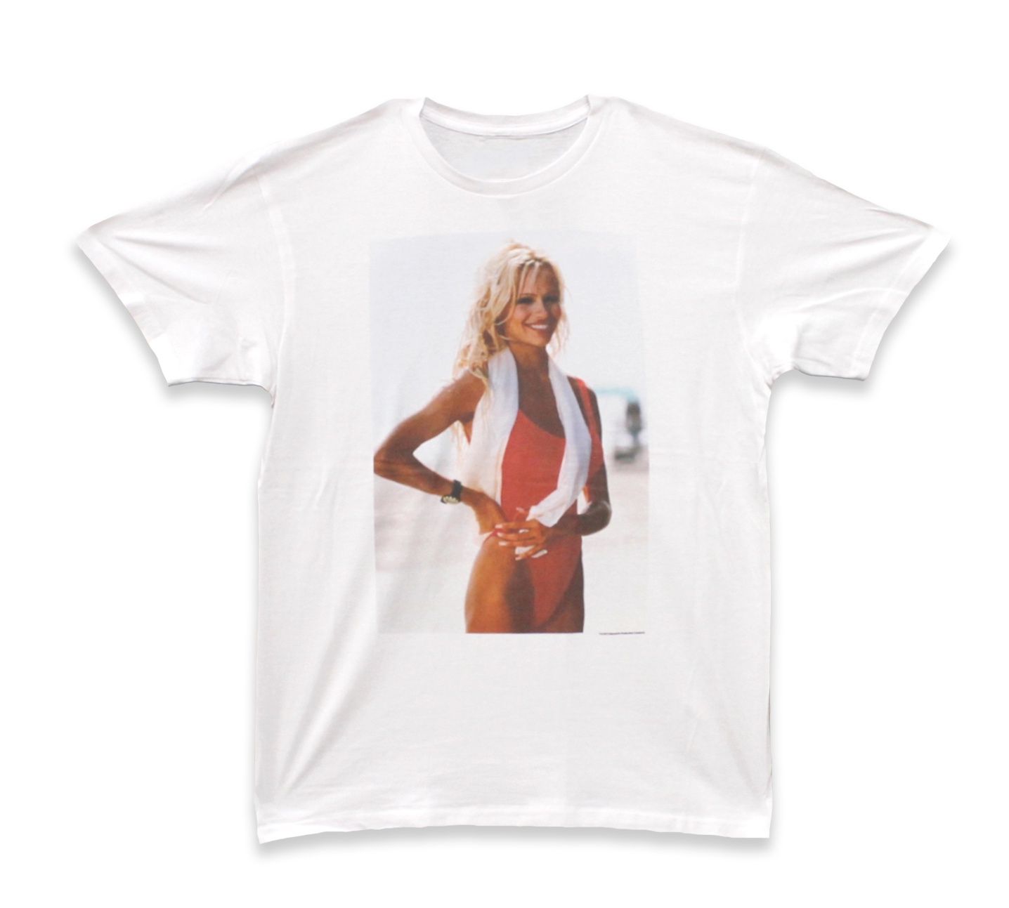 Baywatch - Pamela Anderson (Always Bring a Towel) - White