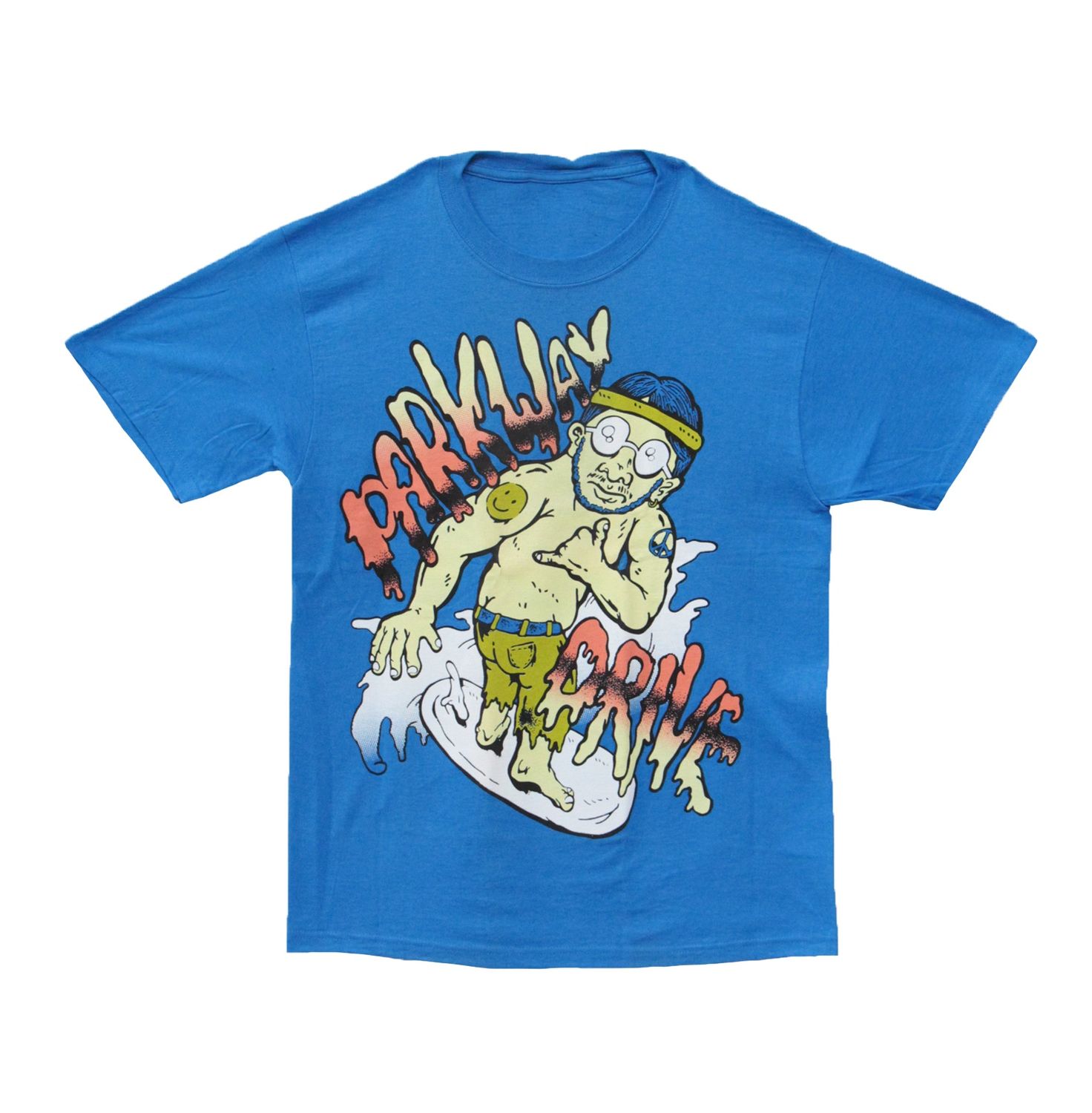 Parkway Drive Surf Dude - Bright Blue
