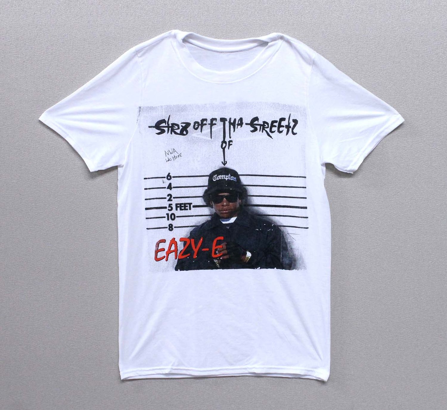 Eazy-E Mugshot-White