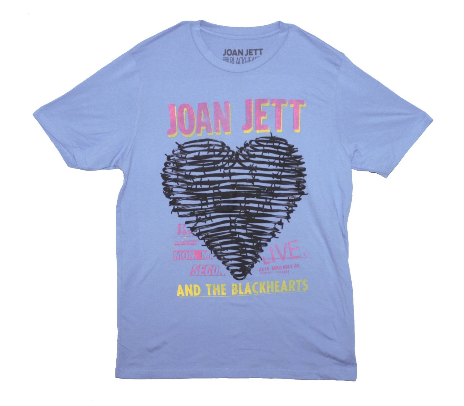 Joan Jett Heart-Lt Blue