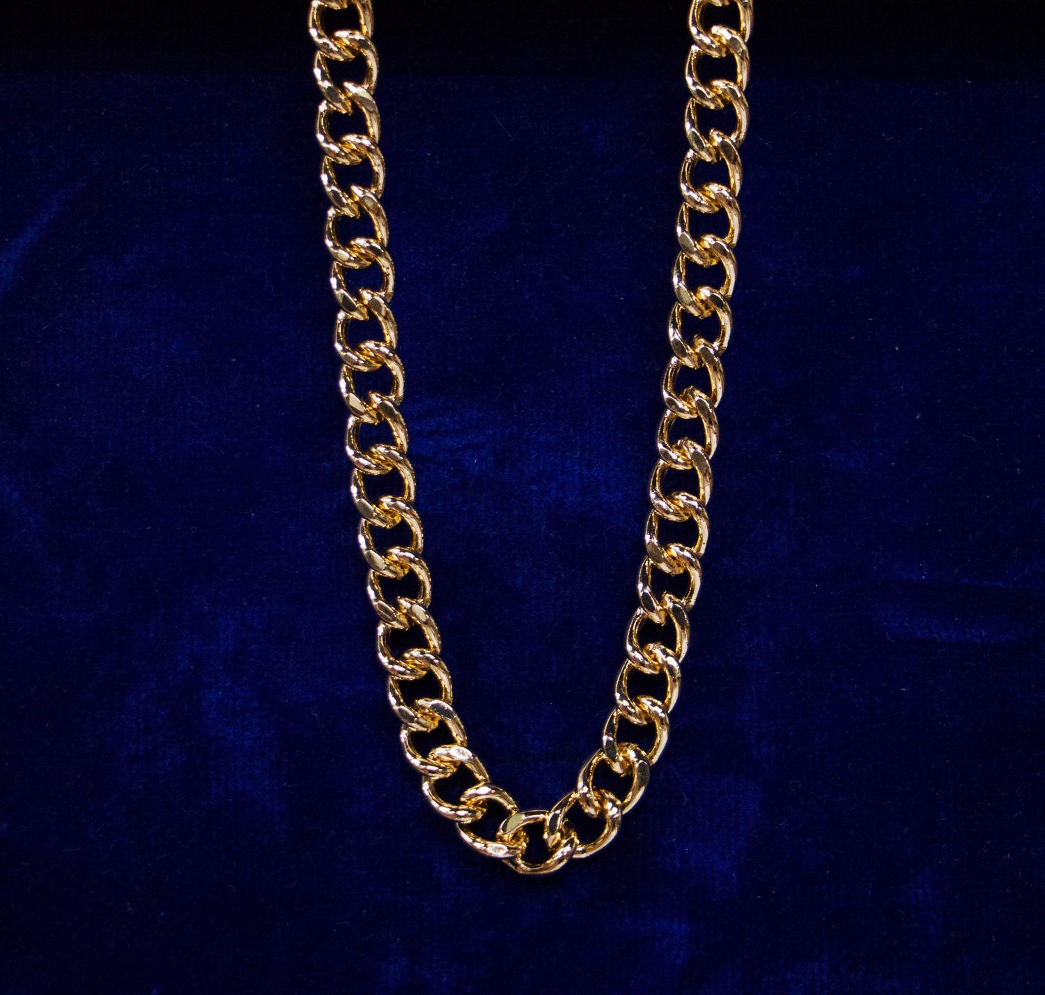 Golden Link Chain Necklace