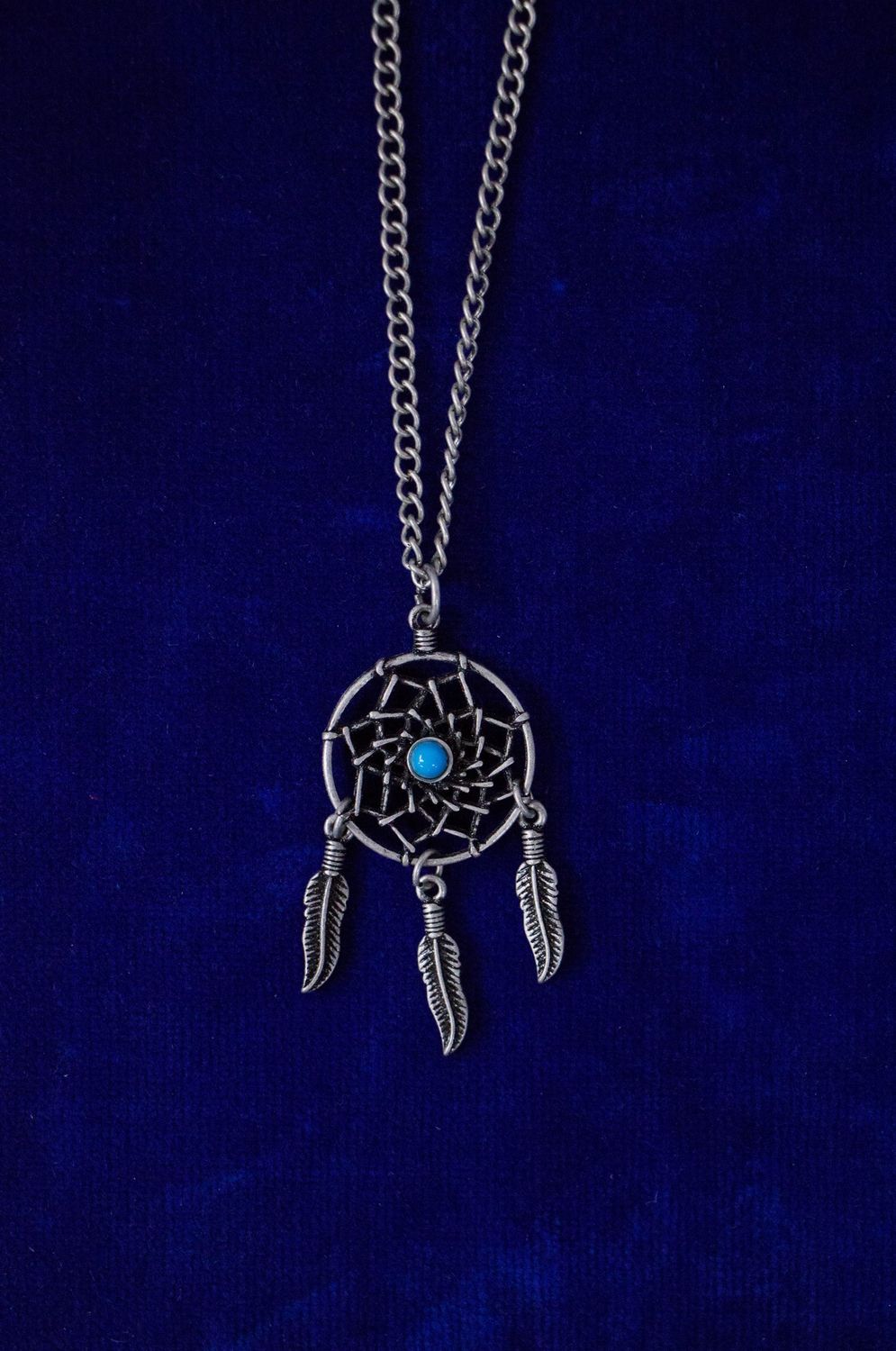 Dream Catcher w/Blue Stone