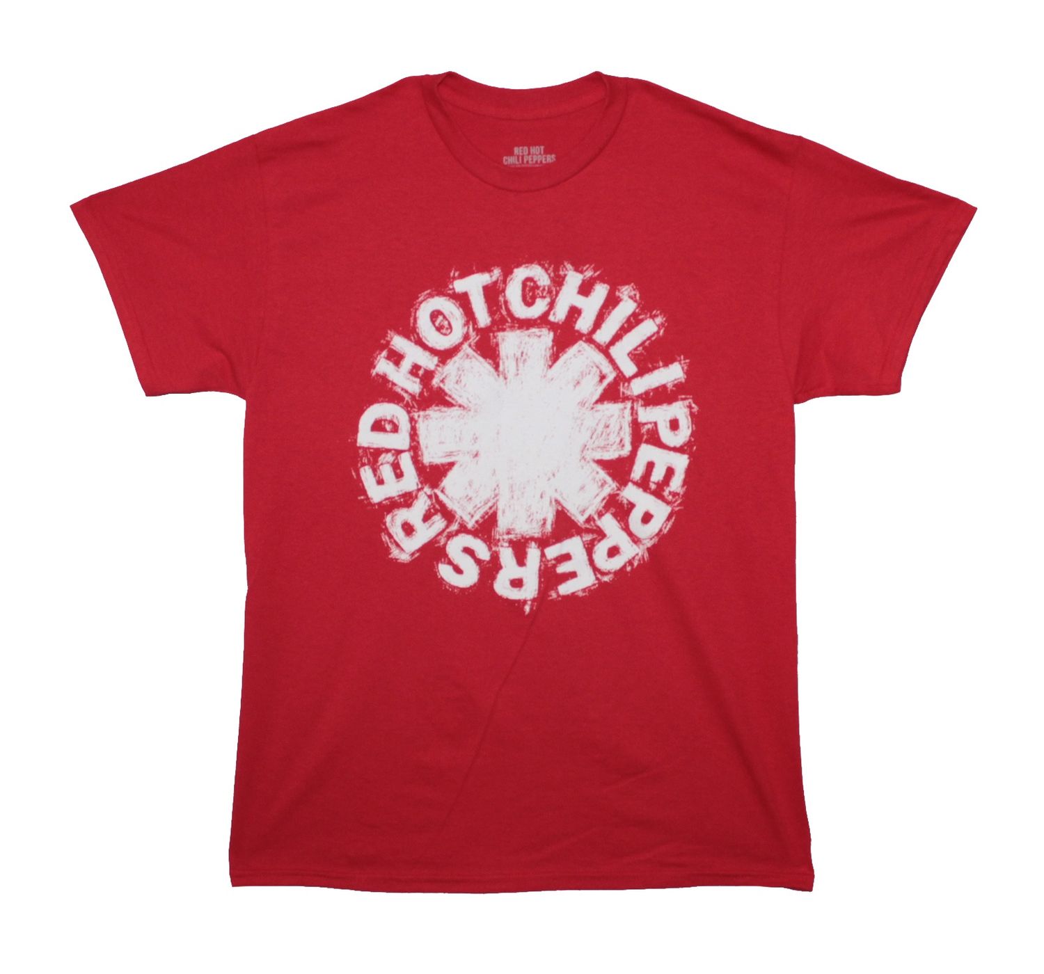 Red Hot Chili Peppers Vintage Logo Asterisk-Red Hthr