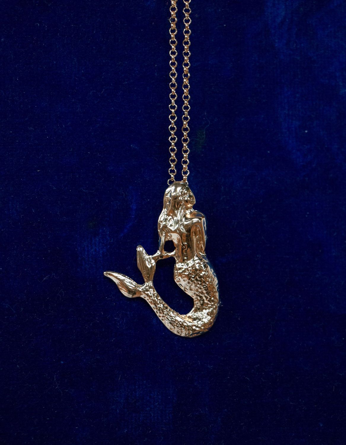 Golden Mermaid Necklace
