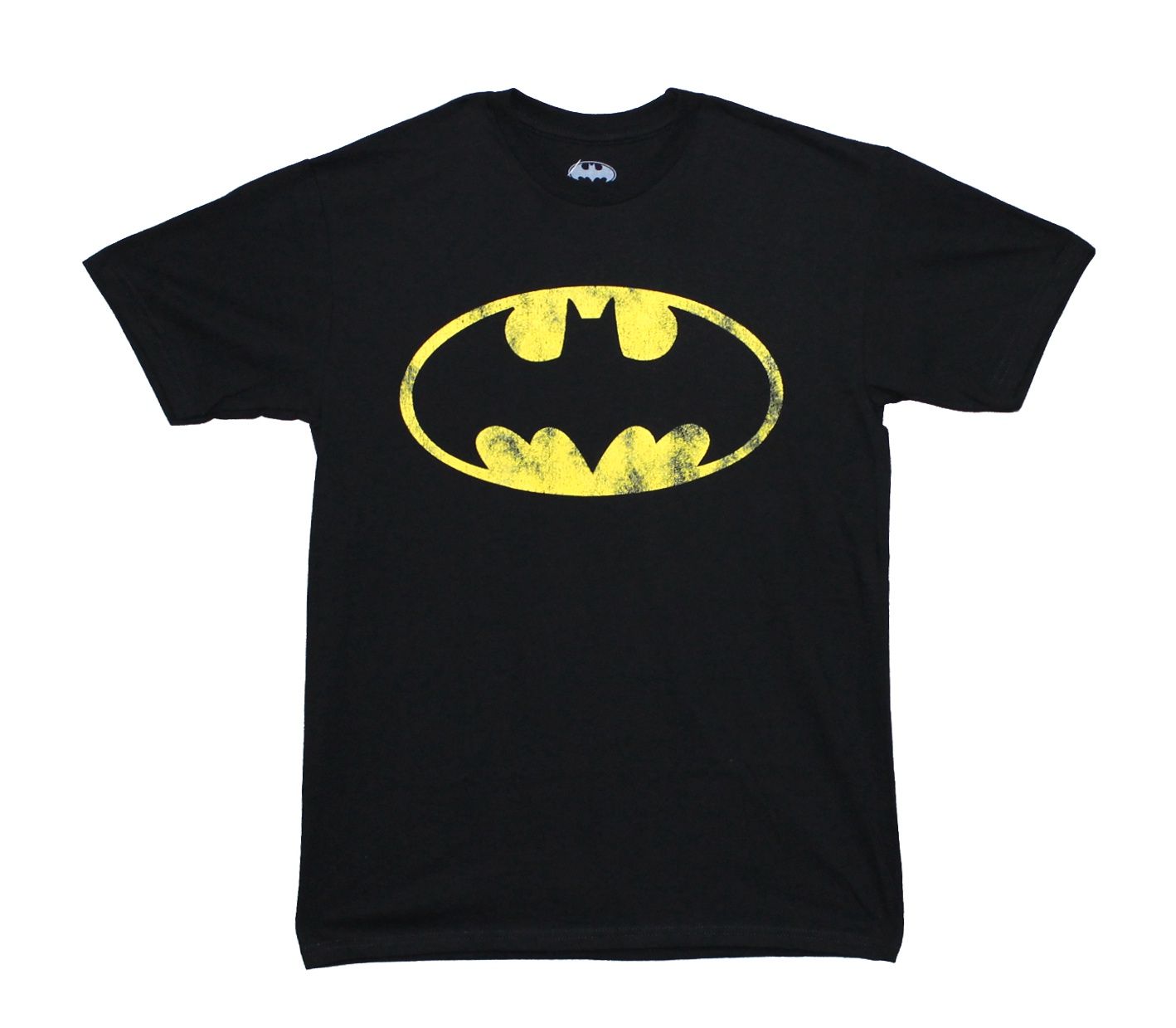 Batman Logo Distressed - Black