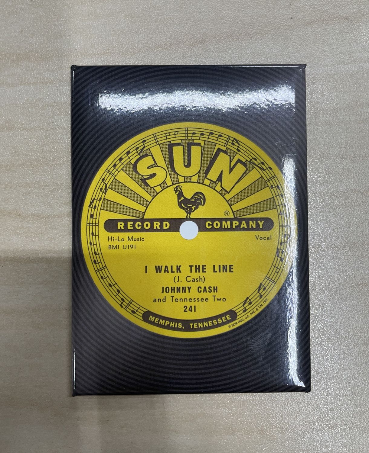 Sun Records - Walk The Line Flat Magnet
