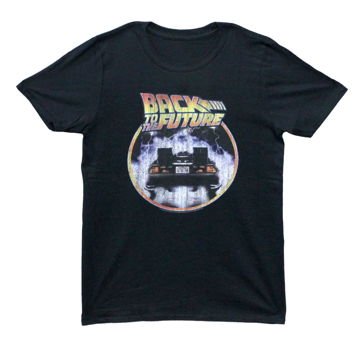 Back to the Future Circle - Black