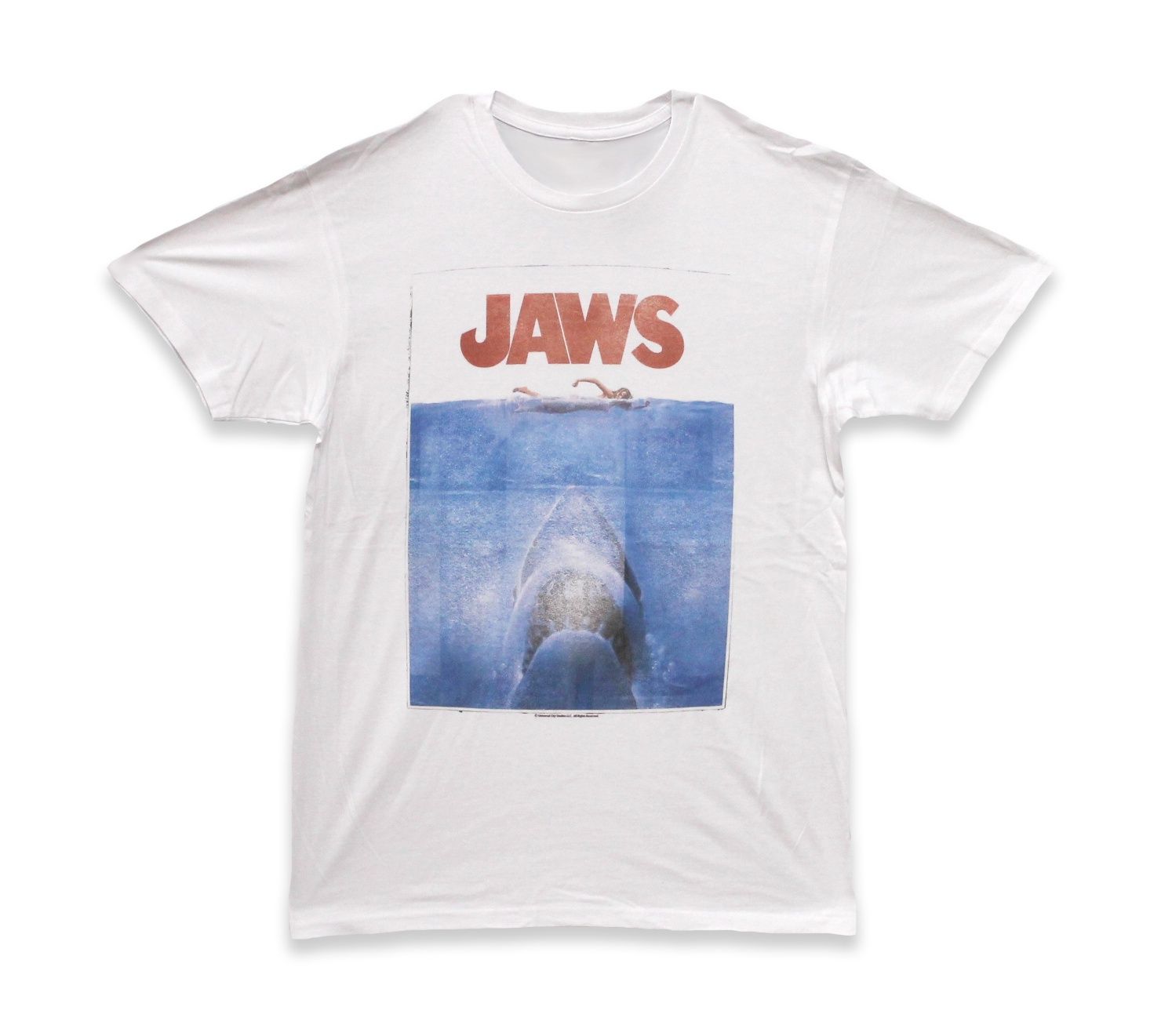 Jaws Poster - White