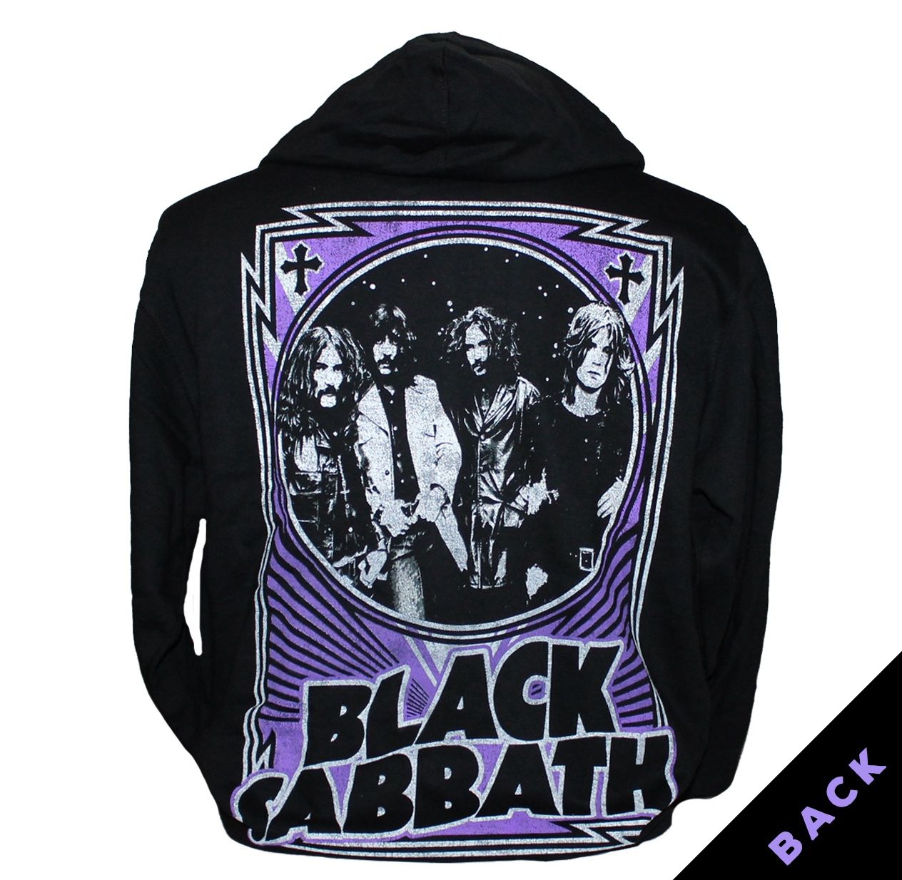 Black Sabbath Vintage Photo Pullover Hoodie - Black