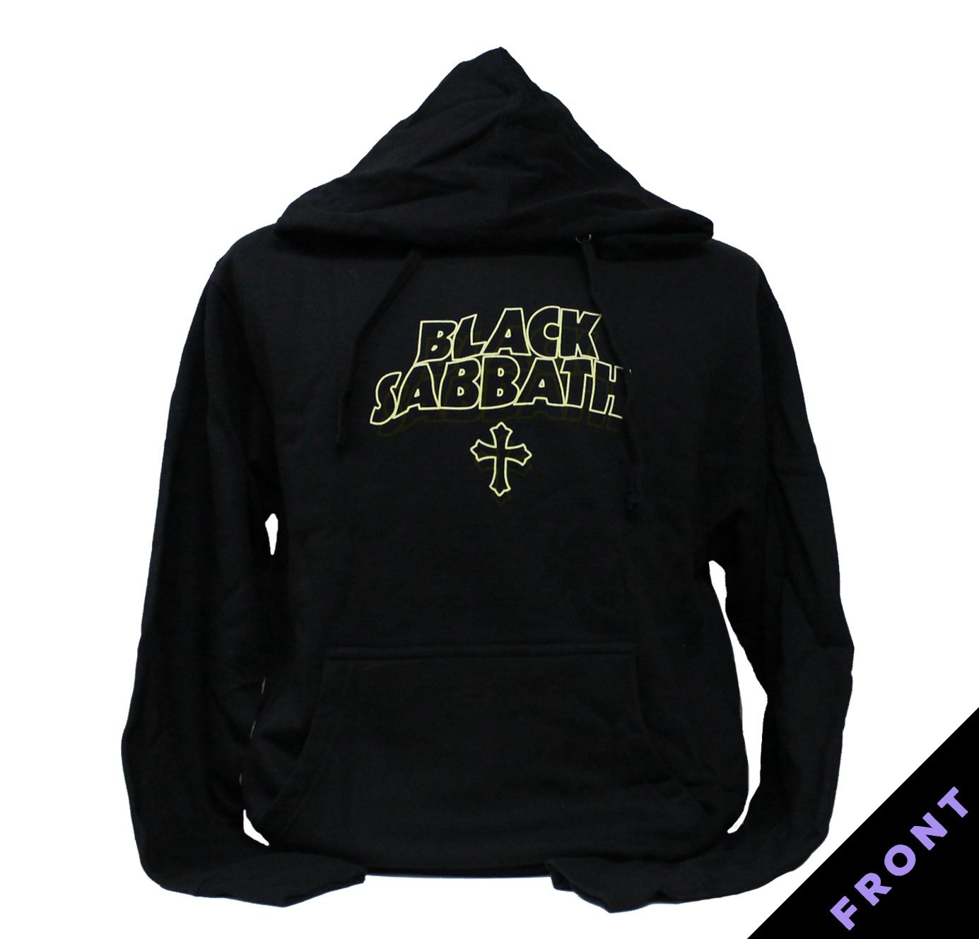 Black Sabbath Vintage Photo Pullover Hoodie - Black