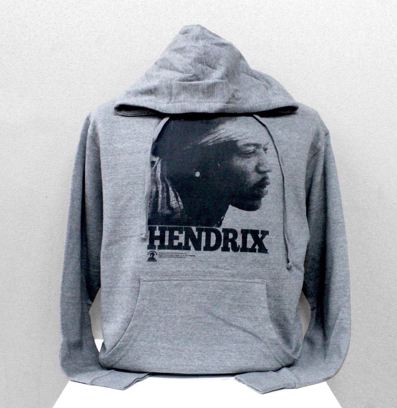 Jimi Hendrix Photo P/O Hoodie-Grey
