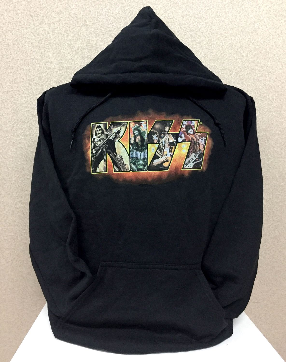 Kiss Collage Logo Pullover Hoodie