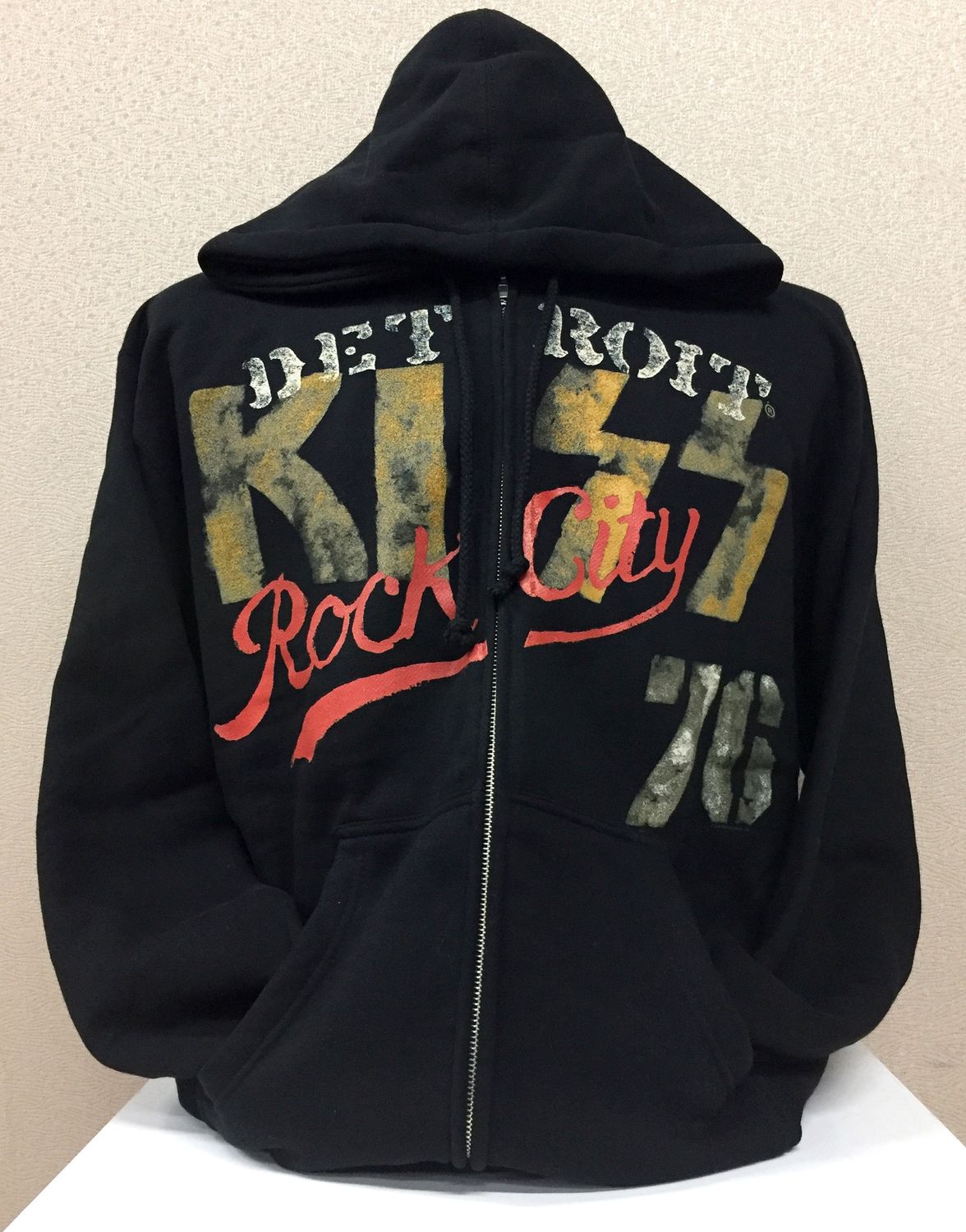 Kiss Detroit Rock City 76 Zip-up Hoodie