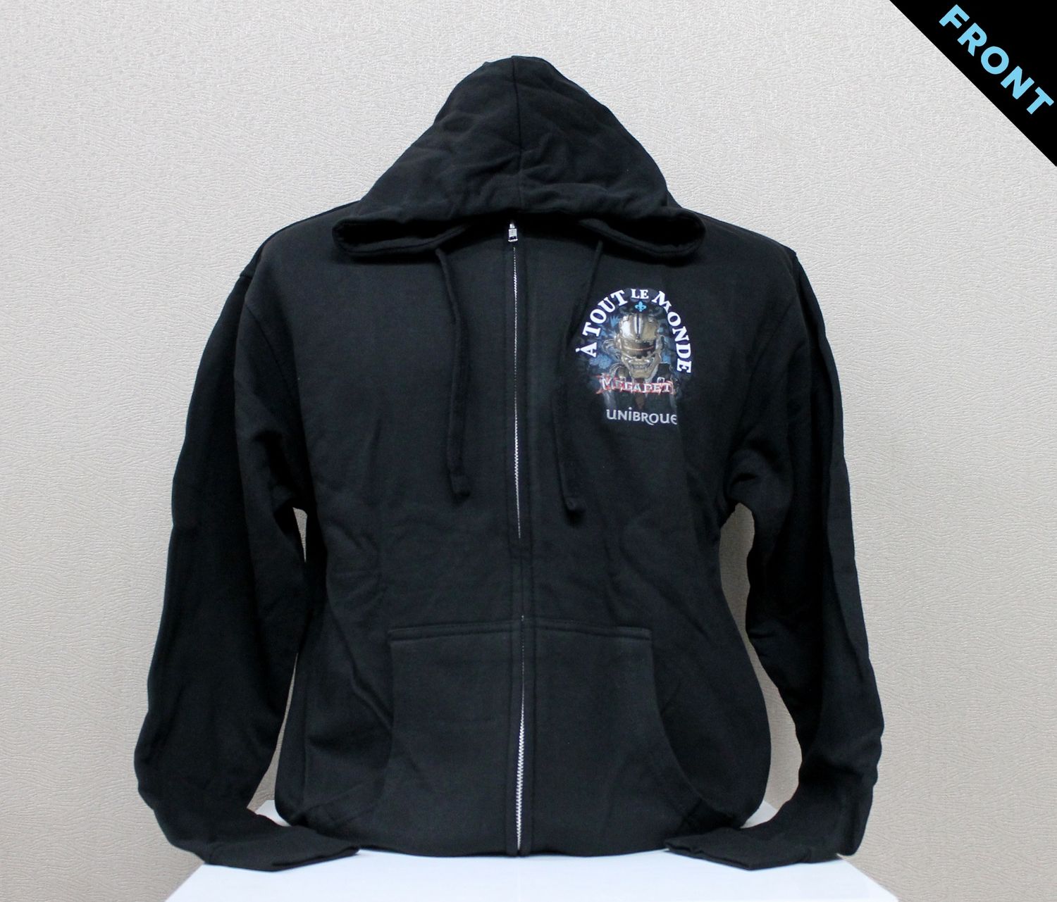 Megadeth A Tout Le Monde Zip-up Hoodie - Black