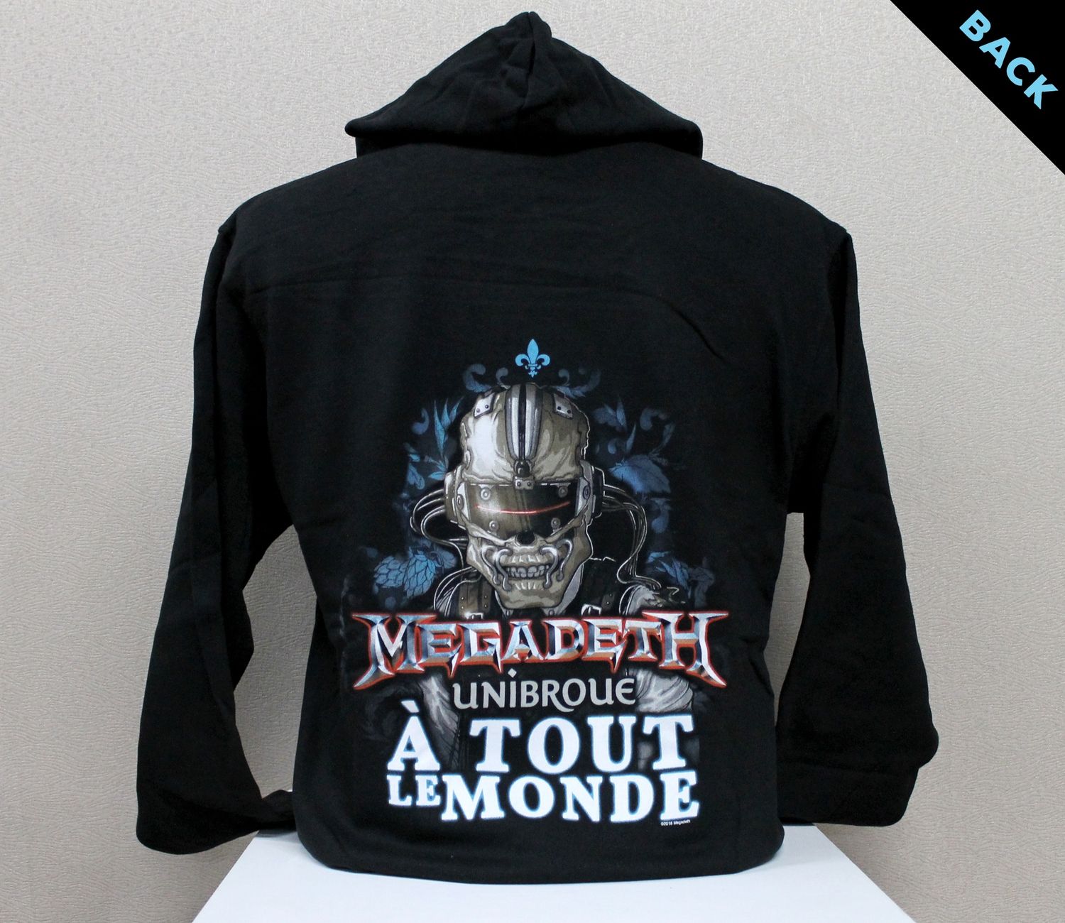 Megadeth A Tout Le Monde Zip-up Hoodie - Black