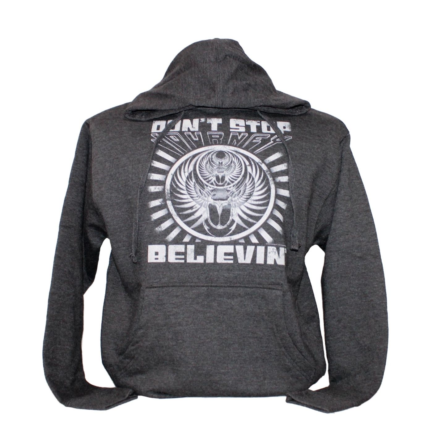 Journey Don't Stop Believin' Hoodie - Charcoal Heather Grey