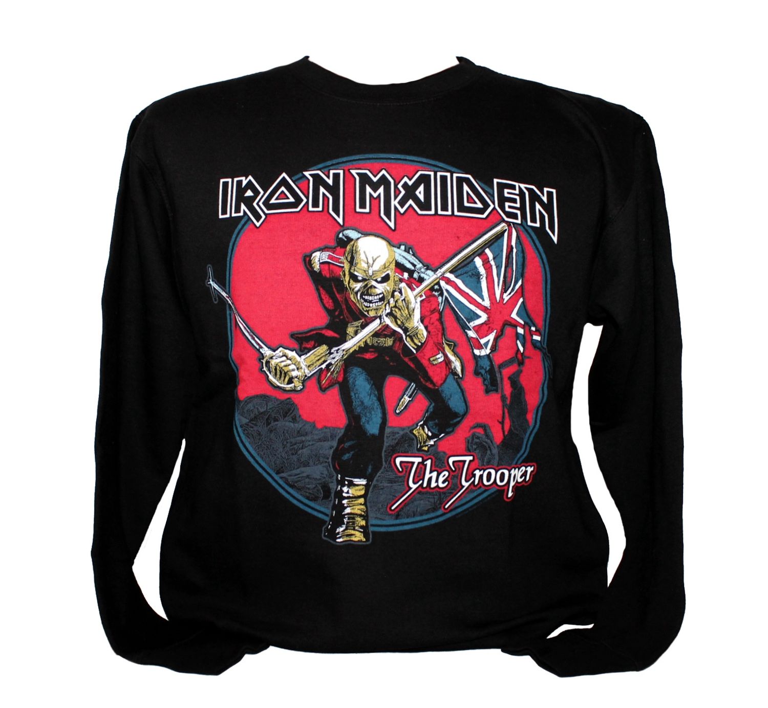 Iron Maiden Trooper Red Sky Crewneck