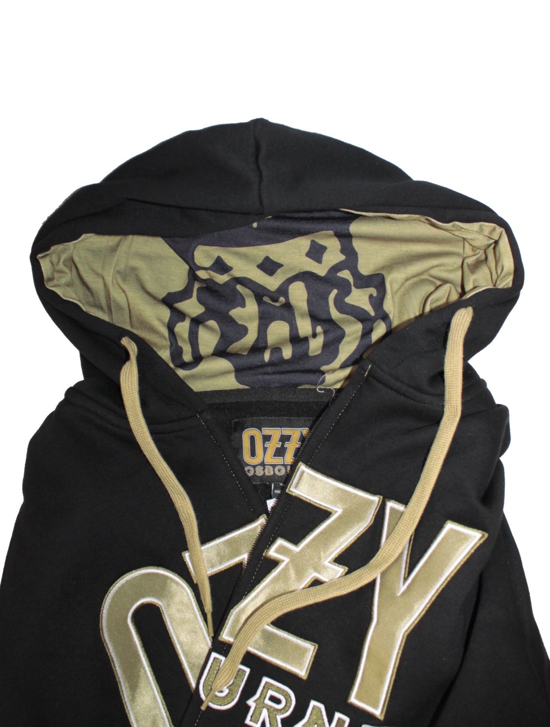 Ozzy Osbourne No More Tours Vol 2 Premium Zip-up Hoodie - Black