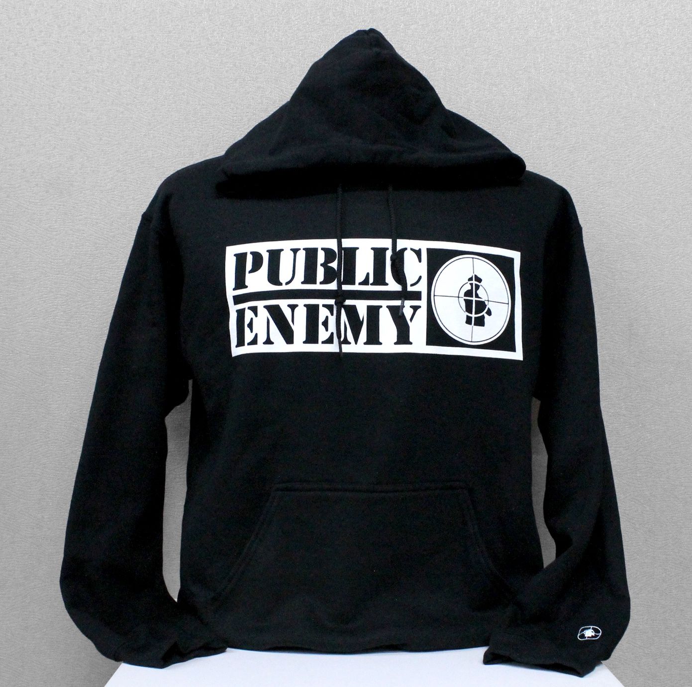 Public Enemy Logo Hoodie - Black