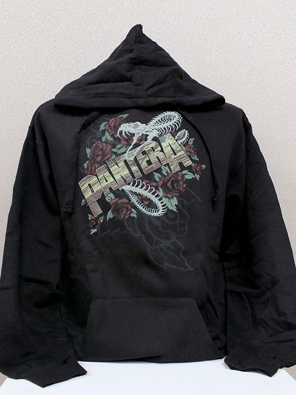 Pantera Roses Pullover Hoodie