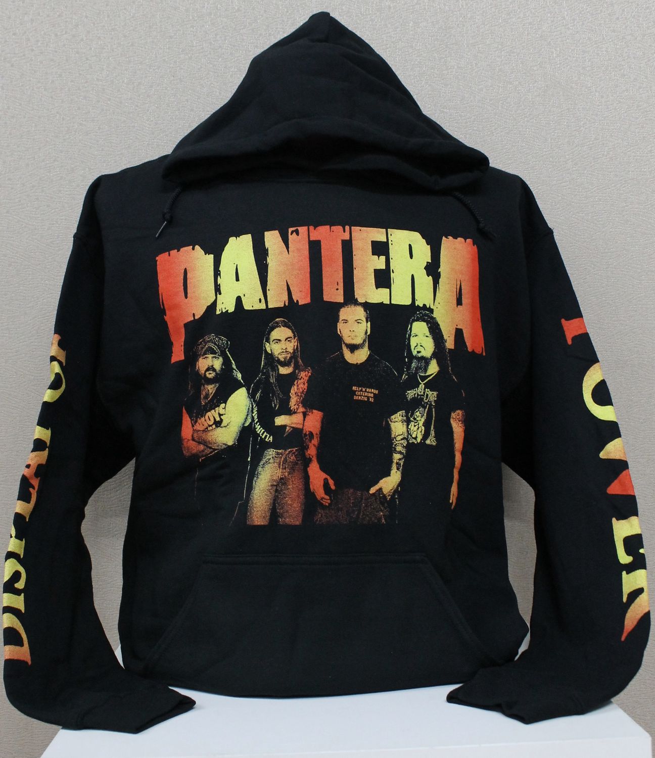 Pantera Orange Design Vulgar Pullover Hoodie
