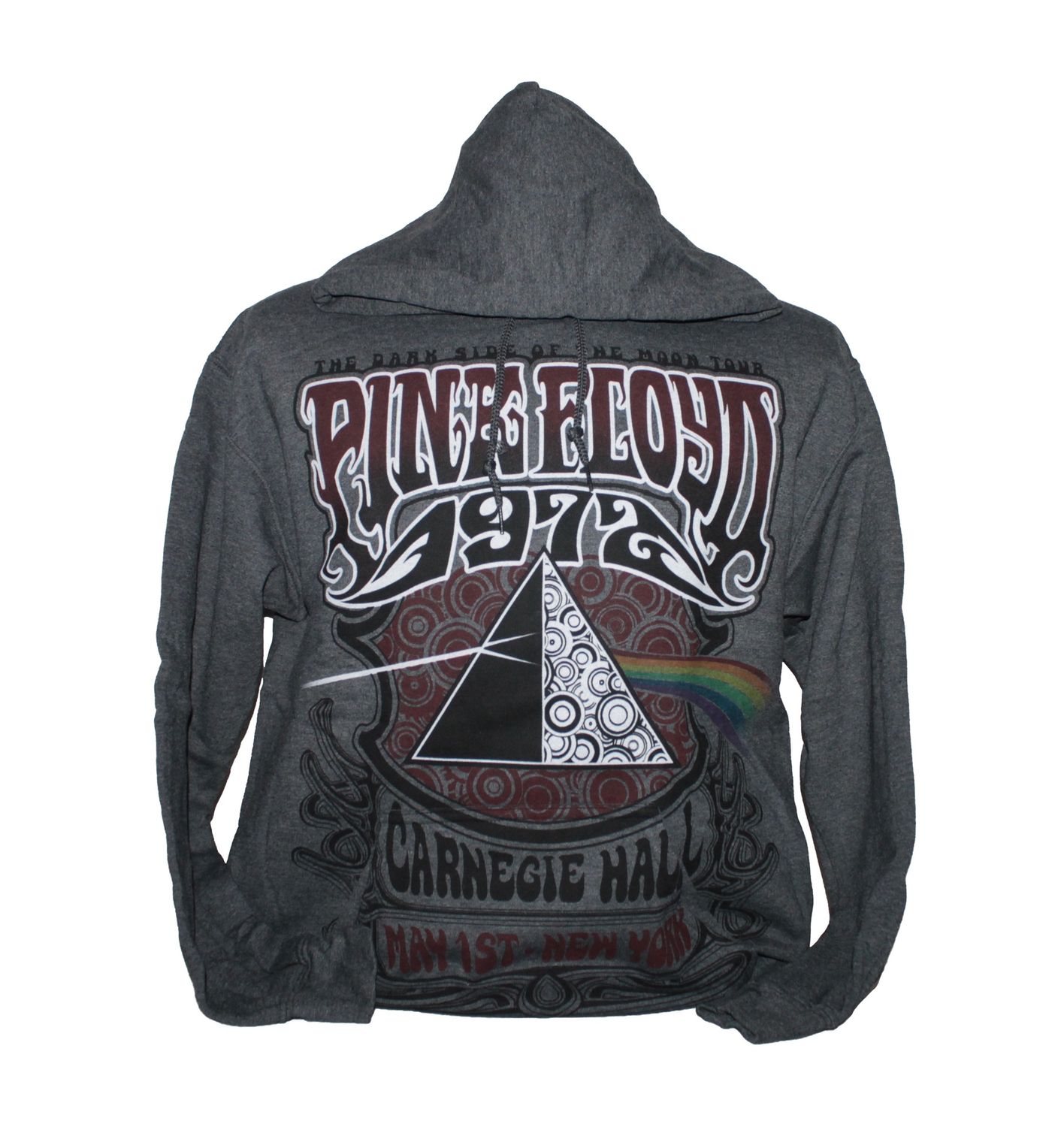 Pink Floyd Carnegie Hall - Grey Pullover Hoodie