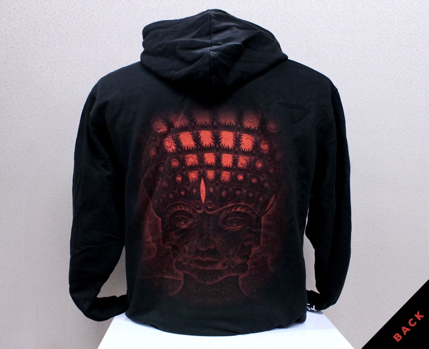 Tool Red Face Zip-up Hoodie - Black