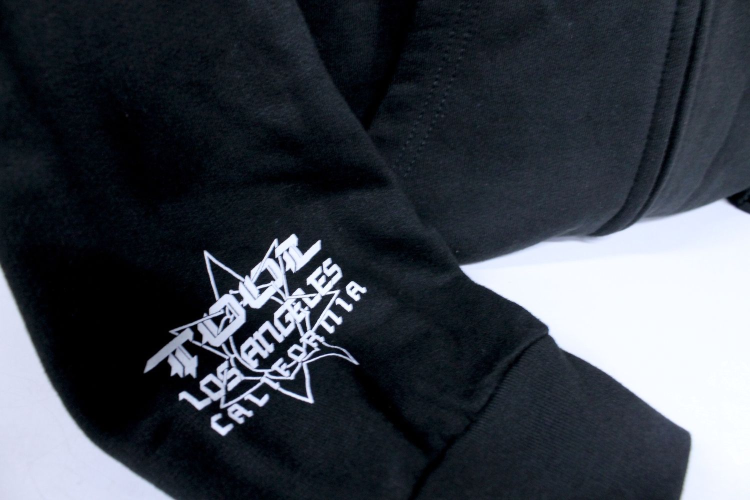 Tool Red Face Zip-up Hoodie - Black