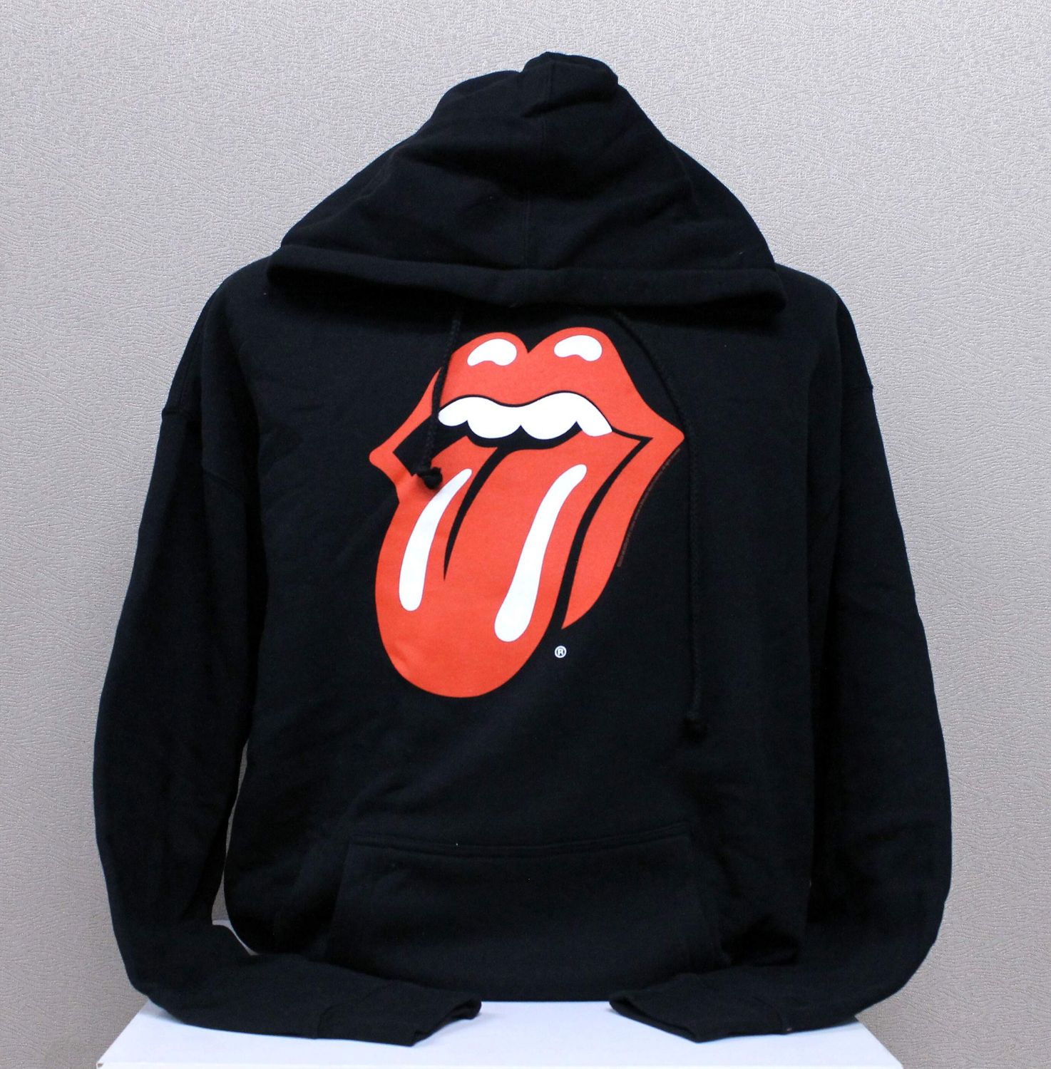 Rolling Stones Tongue Blk PO Hoodie