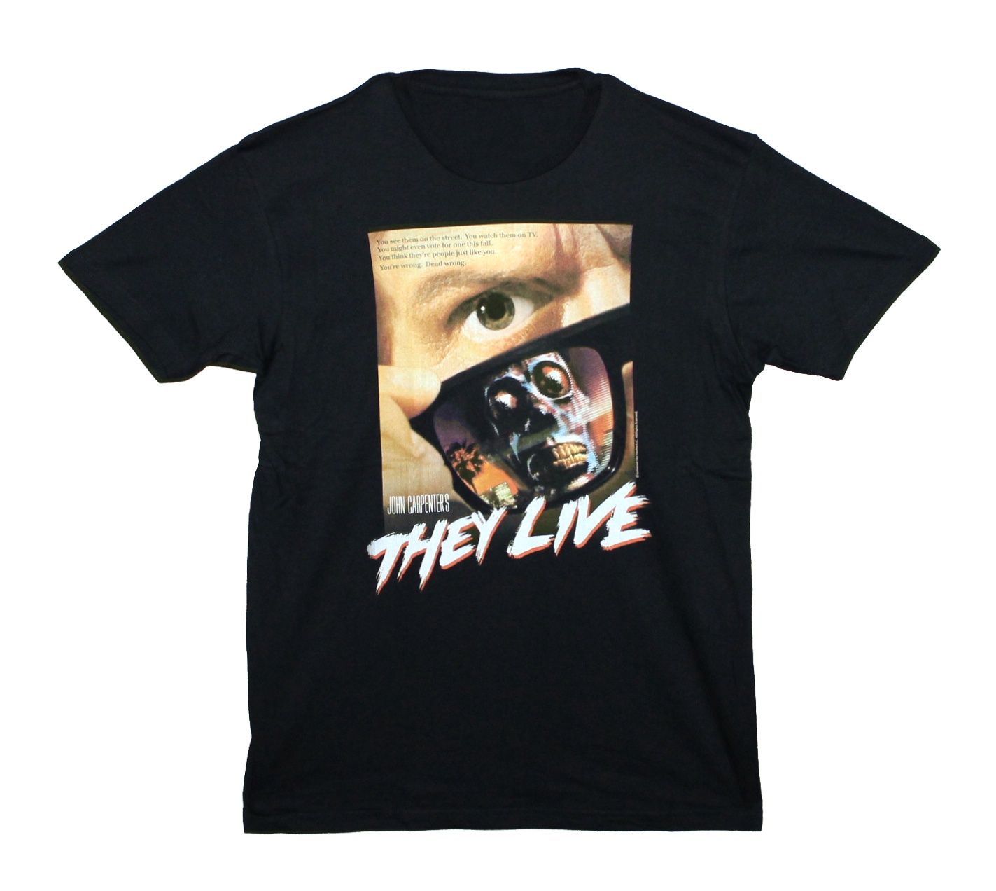 They Live Poster - Black