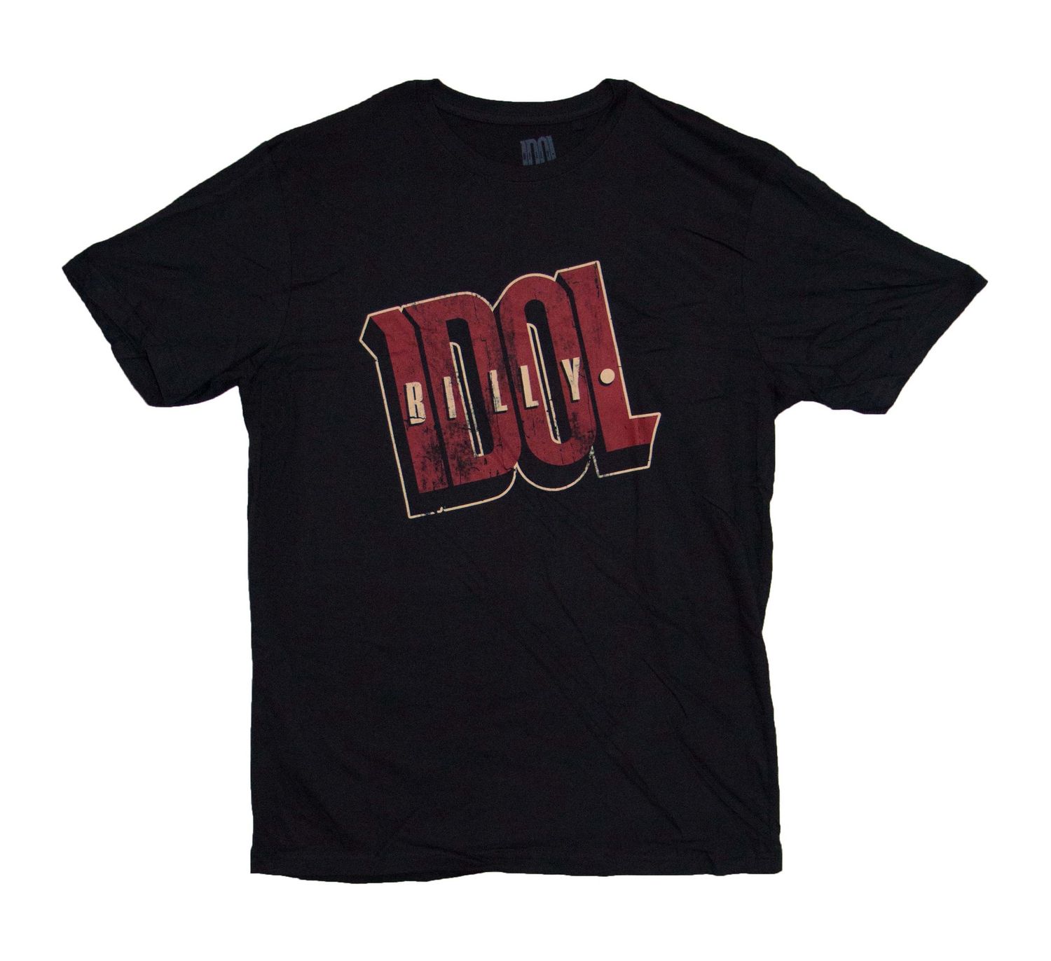Billy Idol - Vintage Logo - BLK