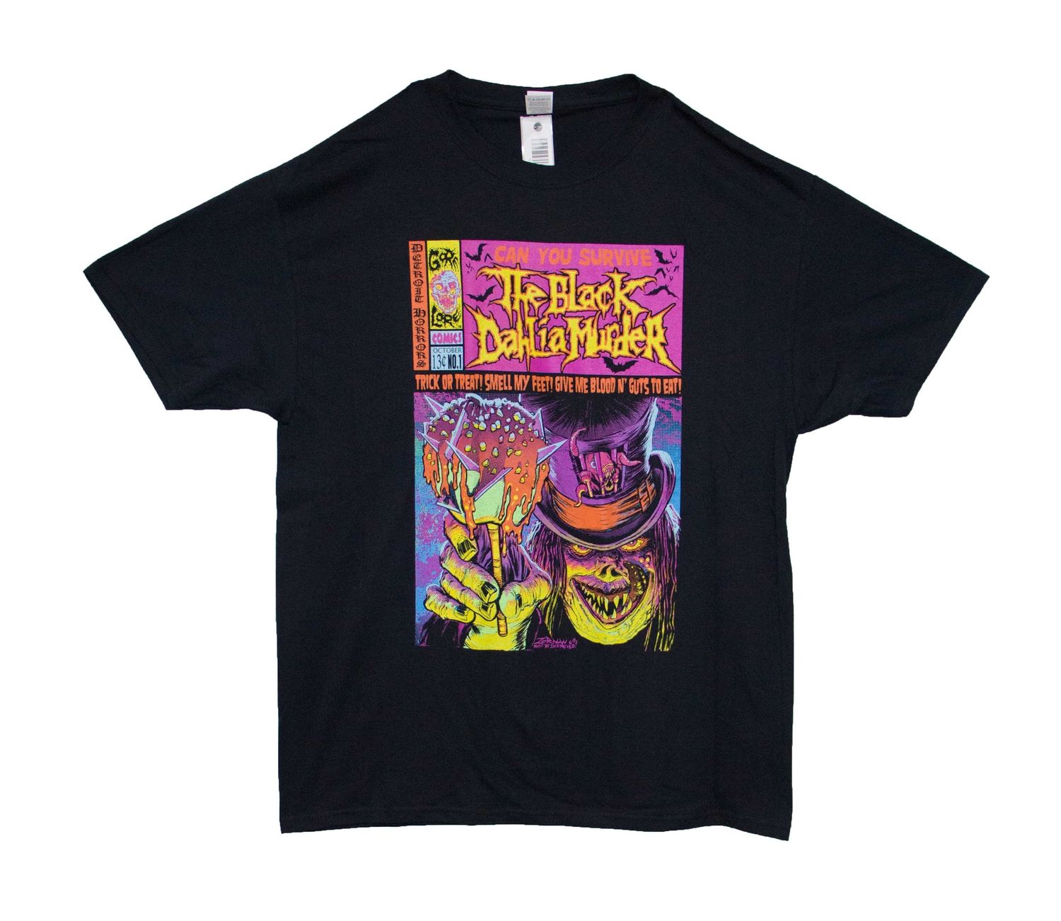 Black Dahlia Murder - Can You Survive Comic - BLK