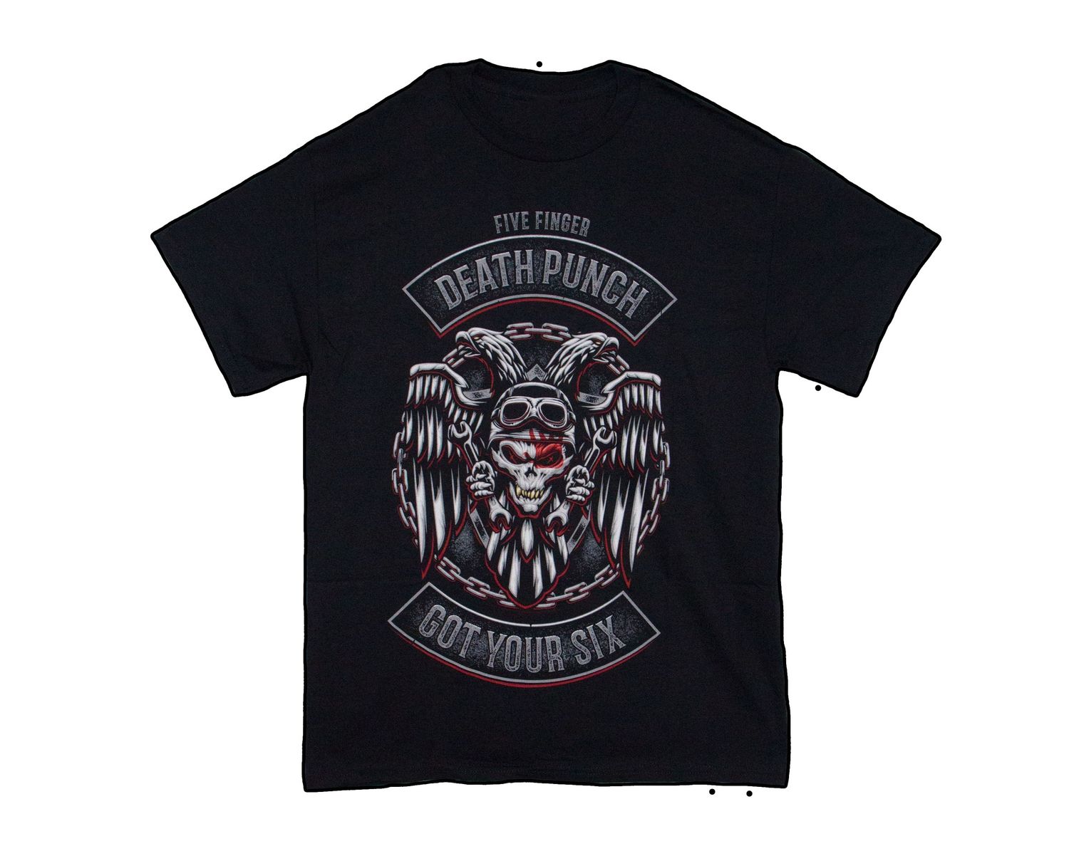 Five Finger Death Punch - Biker Badge - BLK