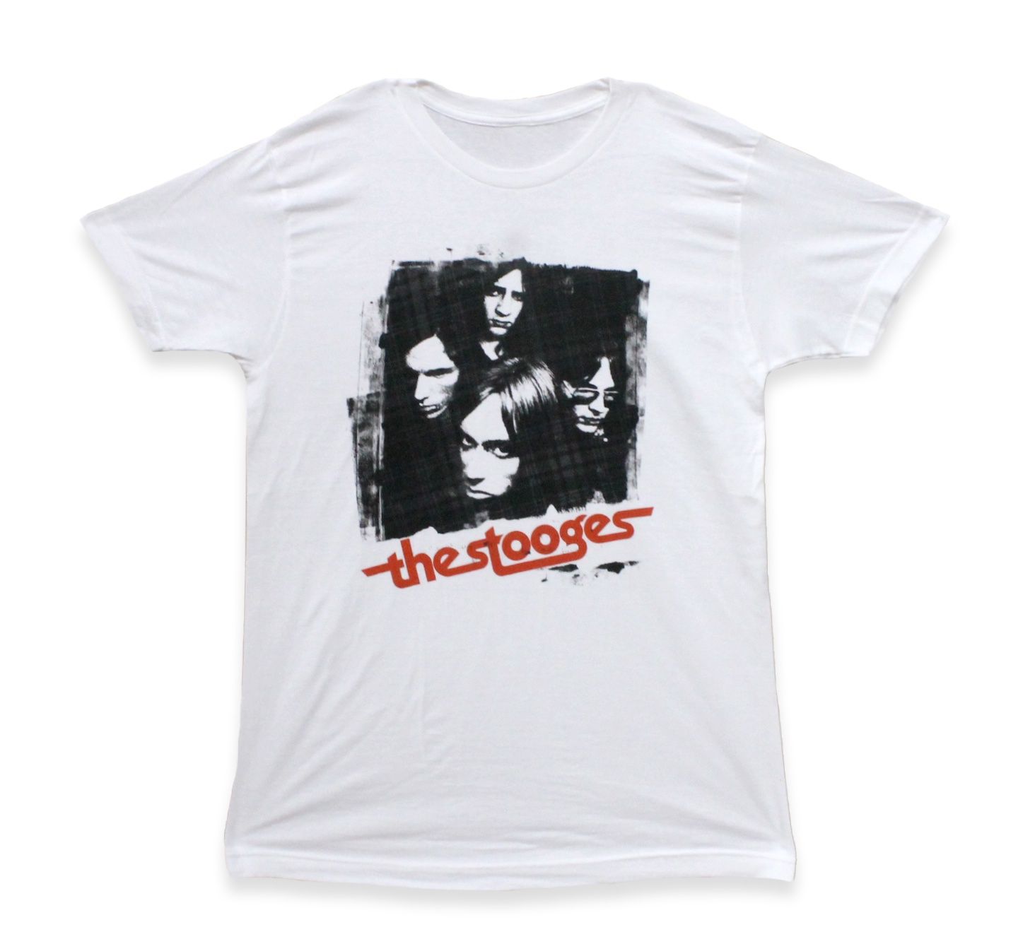 Iggy and the Stooges Group Shot - White