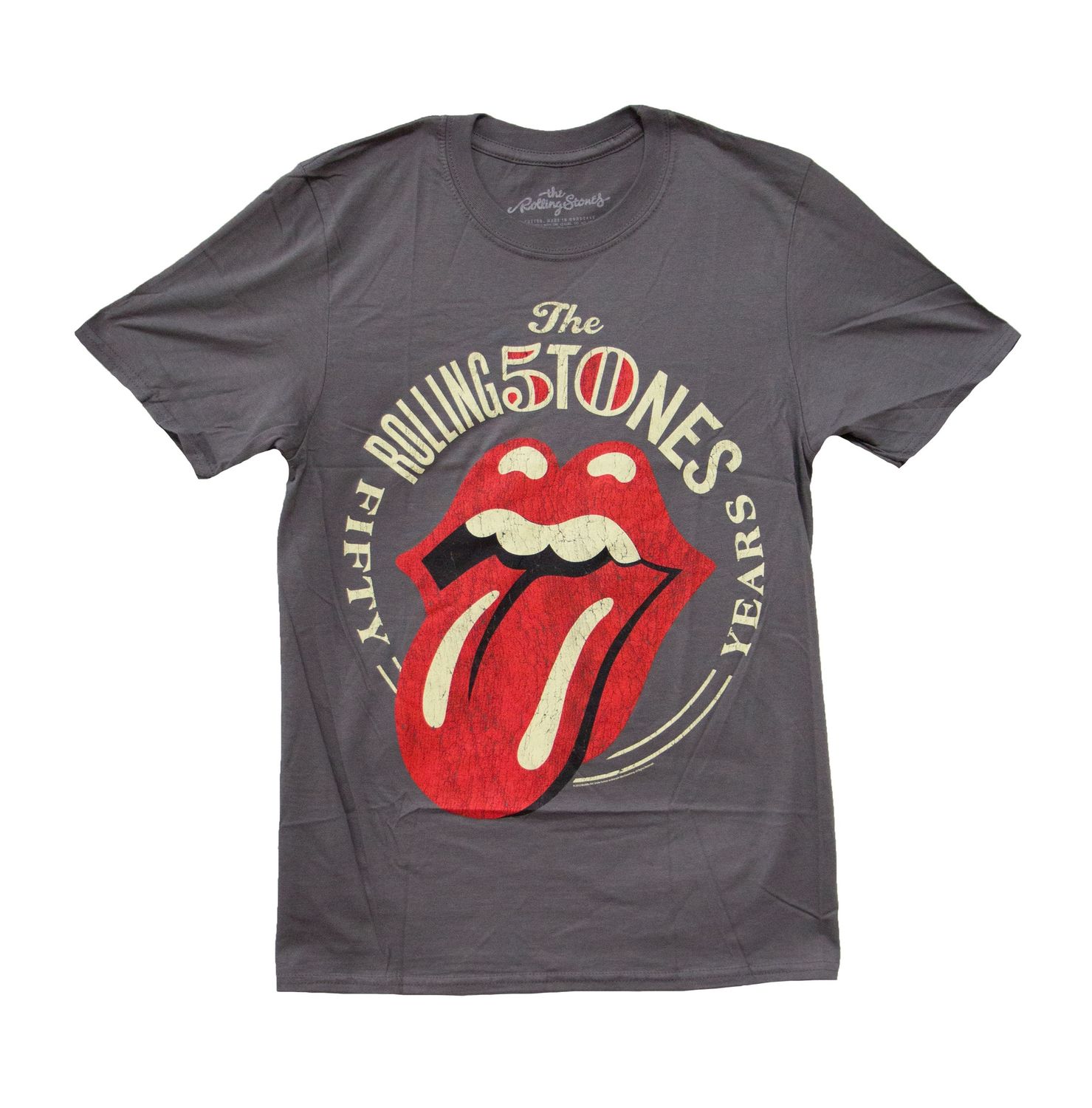 Rolling Stones 50 Years - Charcoal
