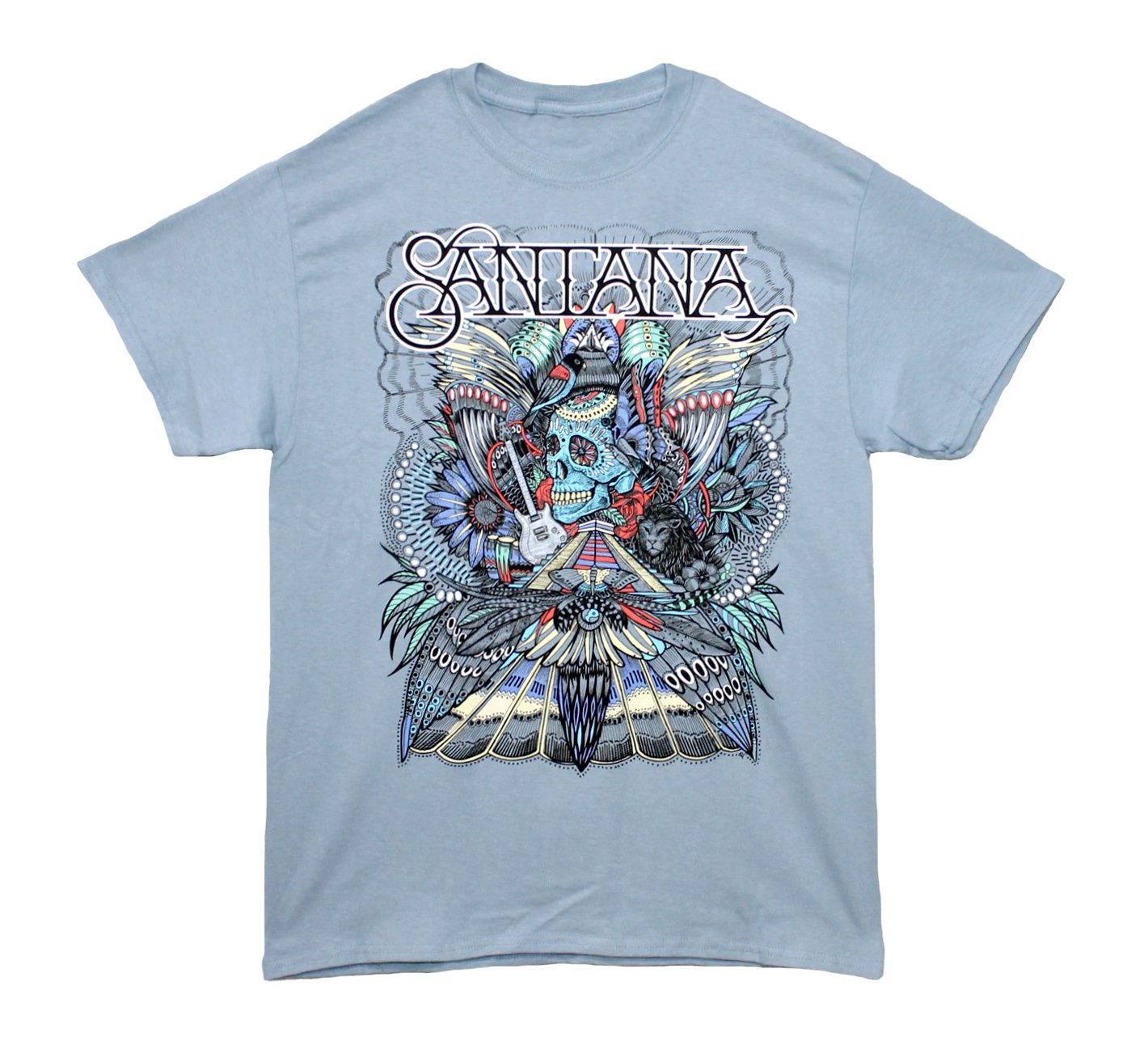 Santana Folk Skull - Powder Blue