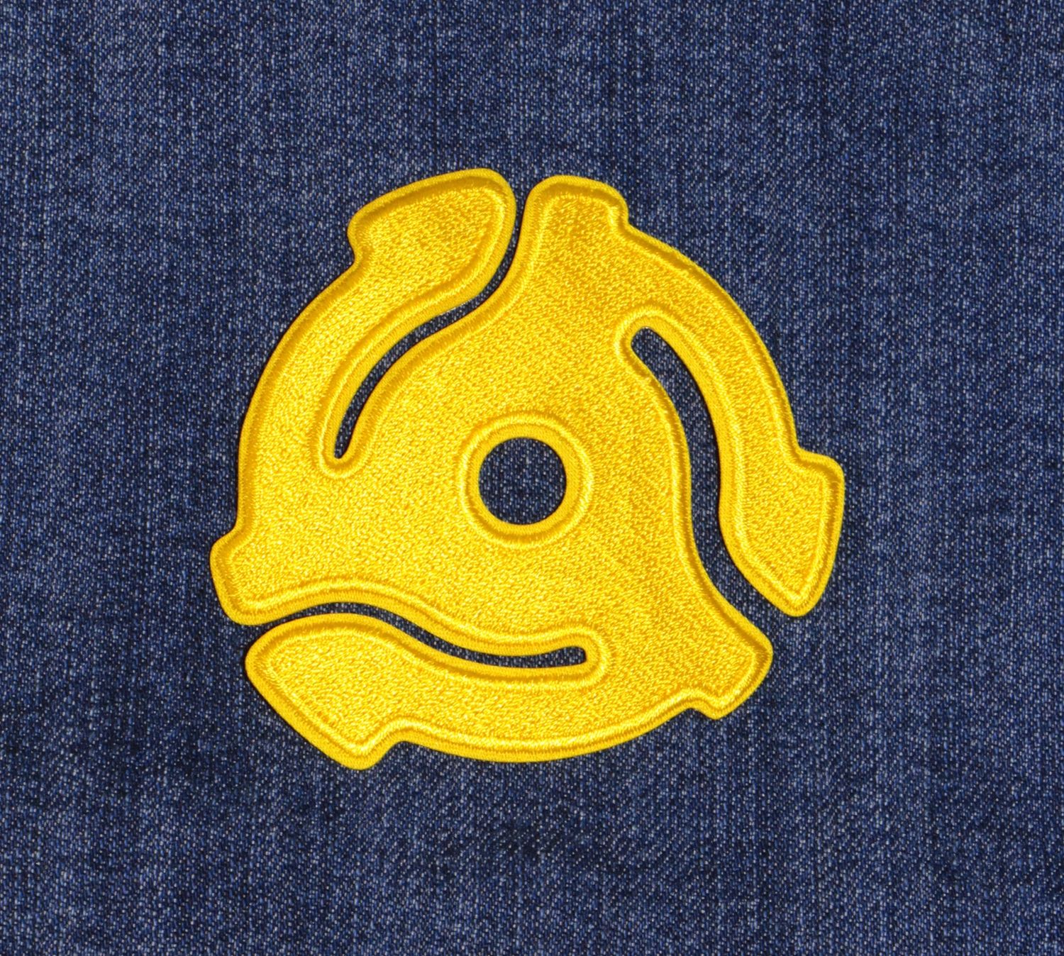 45 Record Insert Iron-On Patch