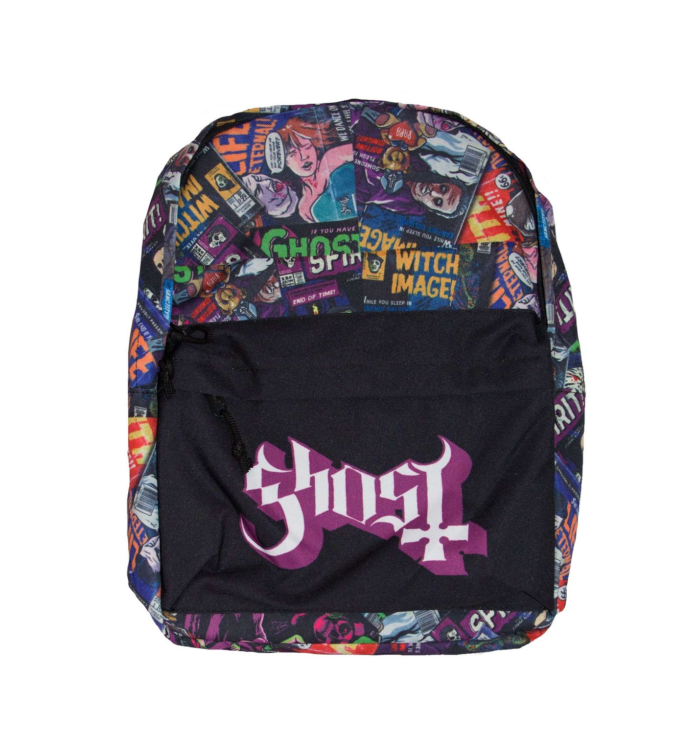 Ghost - Horror Magazines Collage Backpack