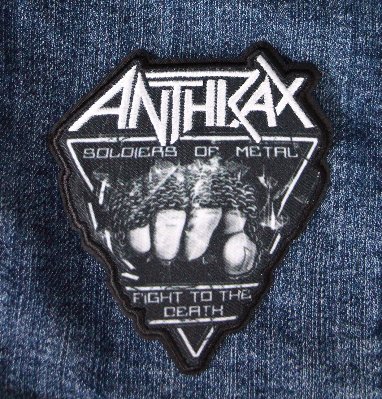 Anthrax Soldiers of Metal Iron-On Patch