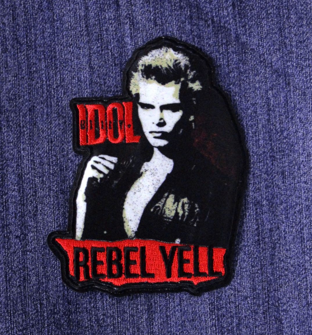 Billy Idol - Rebel Yell  Iron-On Patch