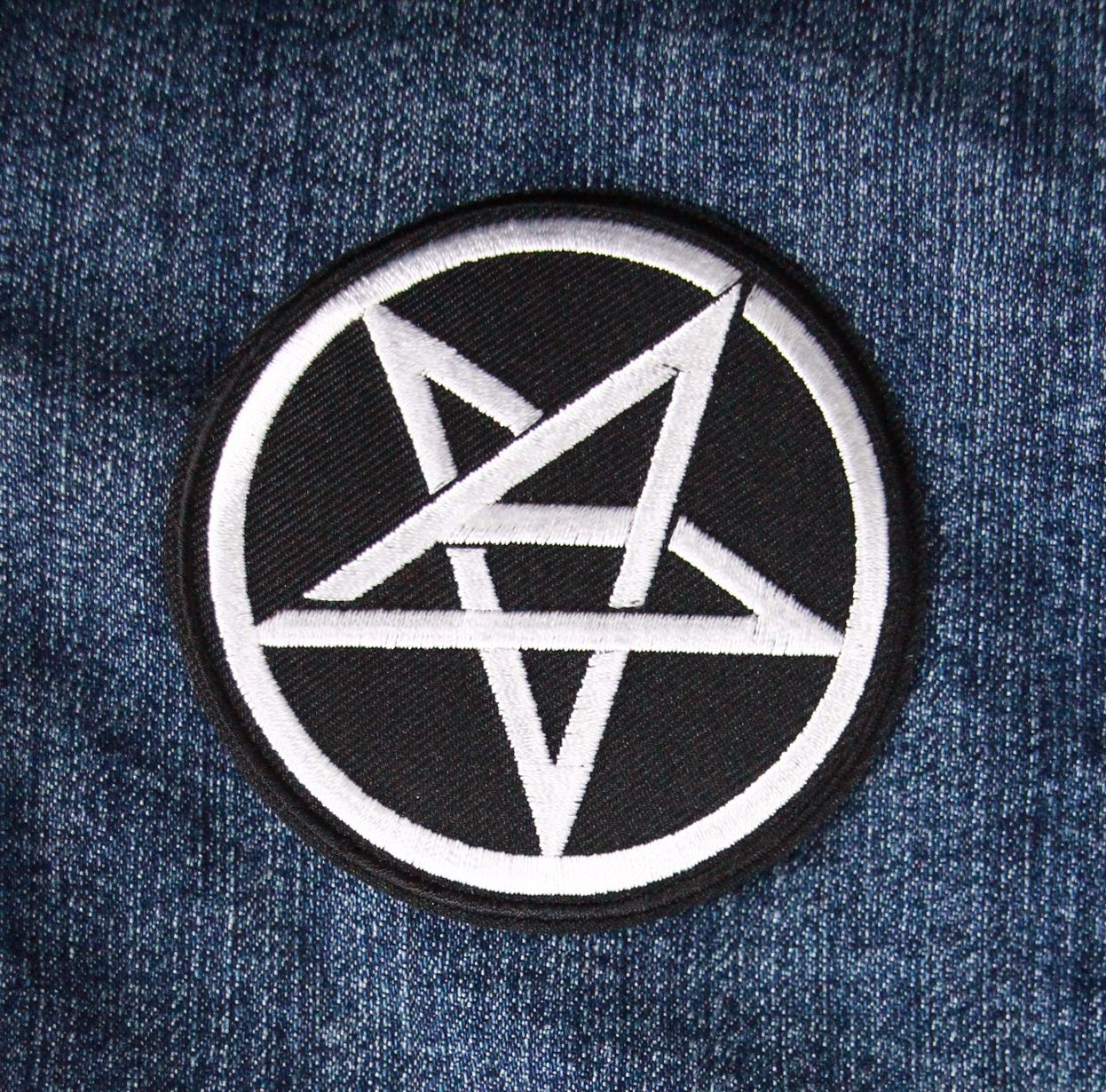 Anthrax Pentagram Iron-On Patch