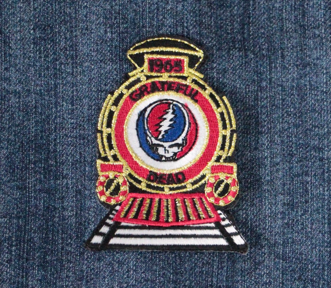 Grateful Dead Train Iron-On Patch