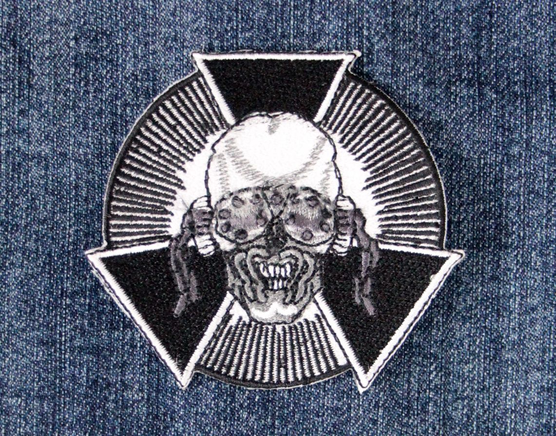 Megadeth Skull Burst Iron-On Patch